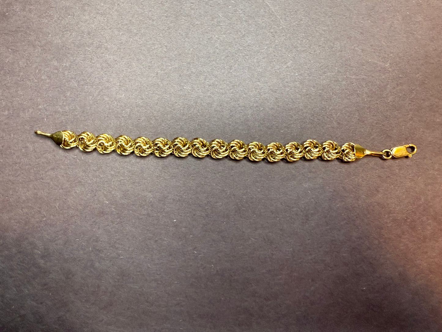 14k Vintage Swirls Bracelet