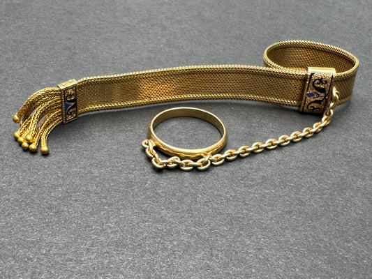 Incredible 14k Gold Posy Holder