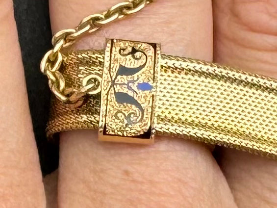 Incredible 14k Gold Posy Holder