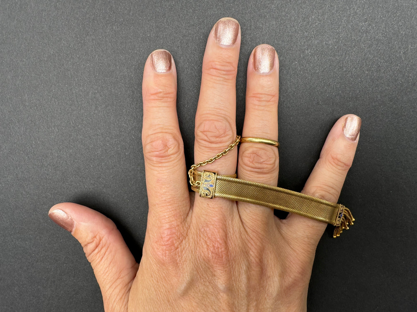 Incredible 14k Gold Posy Holder