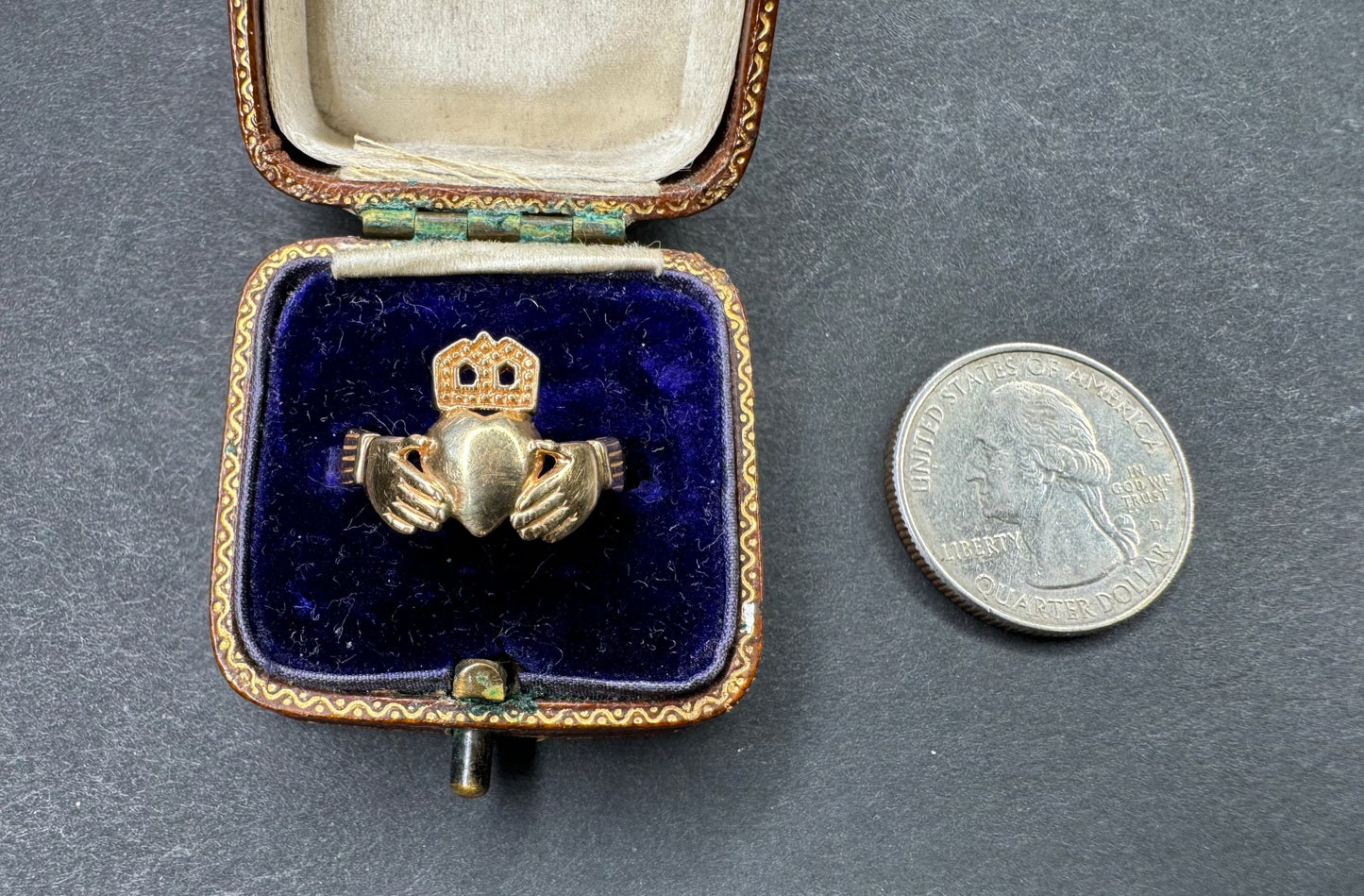 14k Claddagh Ring