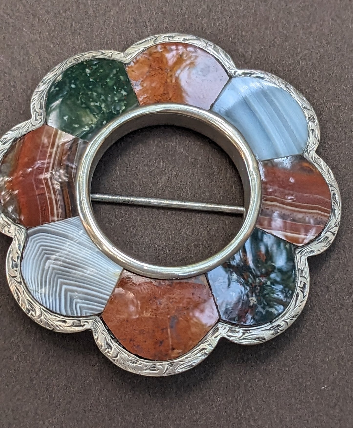 Scottish Sterling Brooch