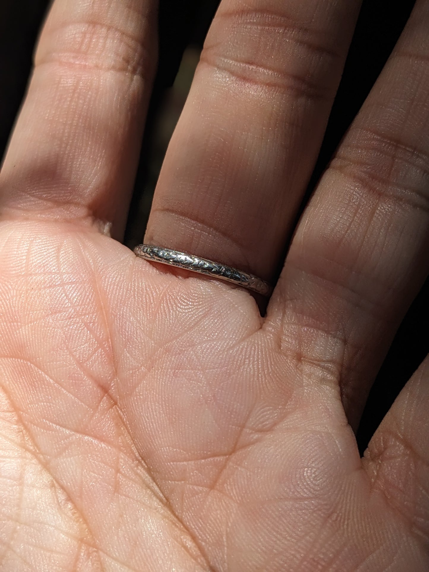 Platinum Band orange blossom pattern (24)