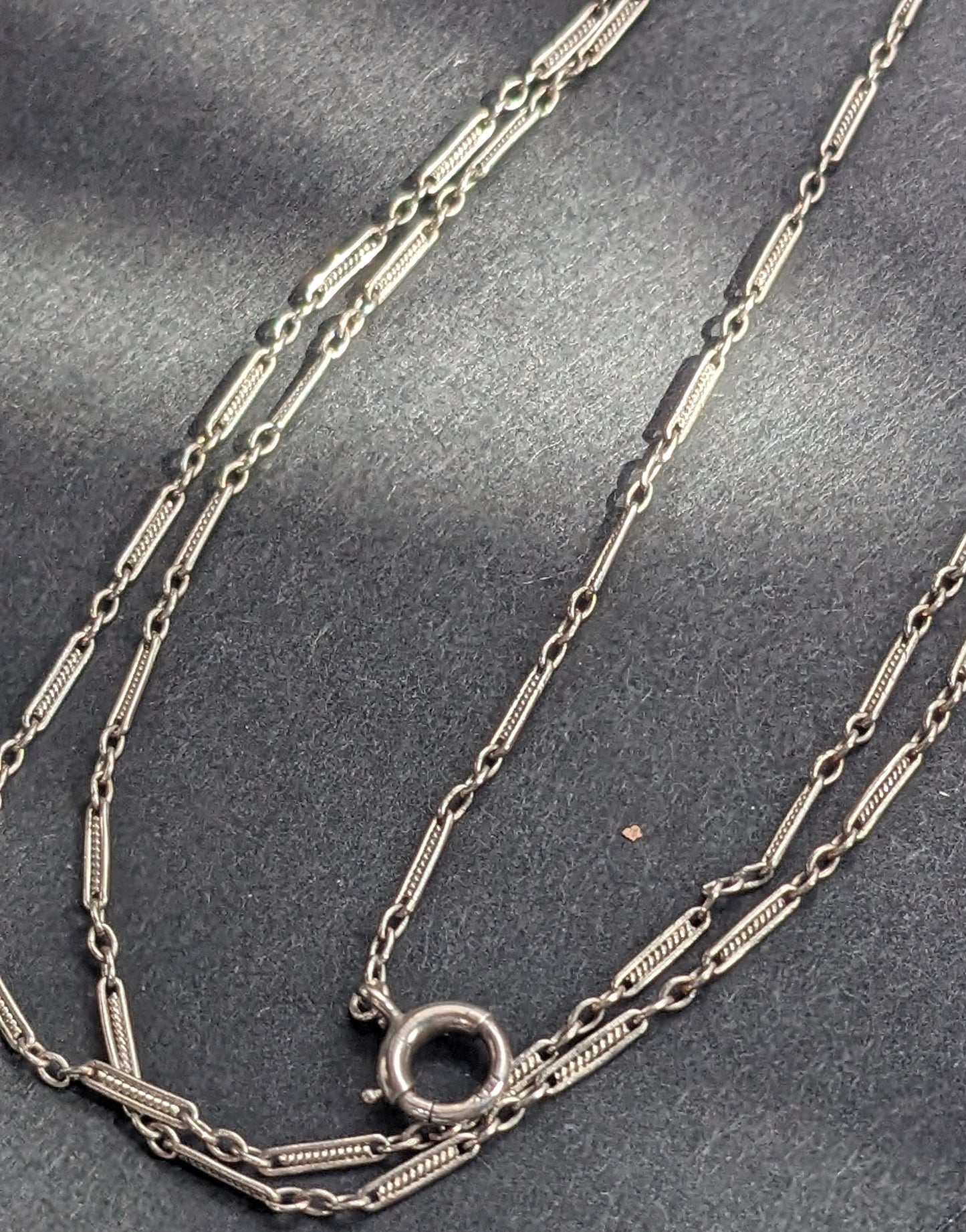 14k Art Deco Y chain