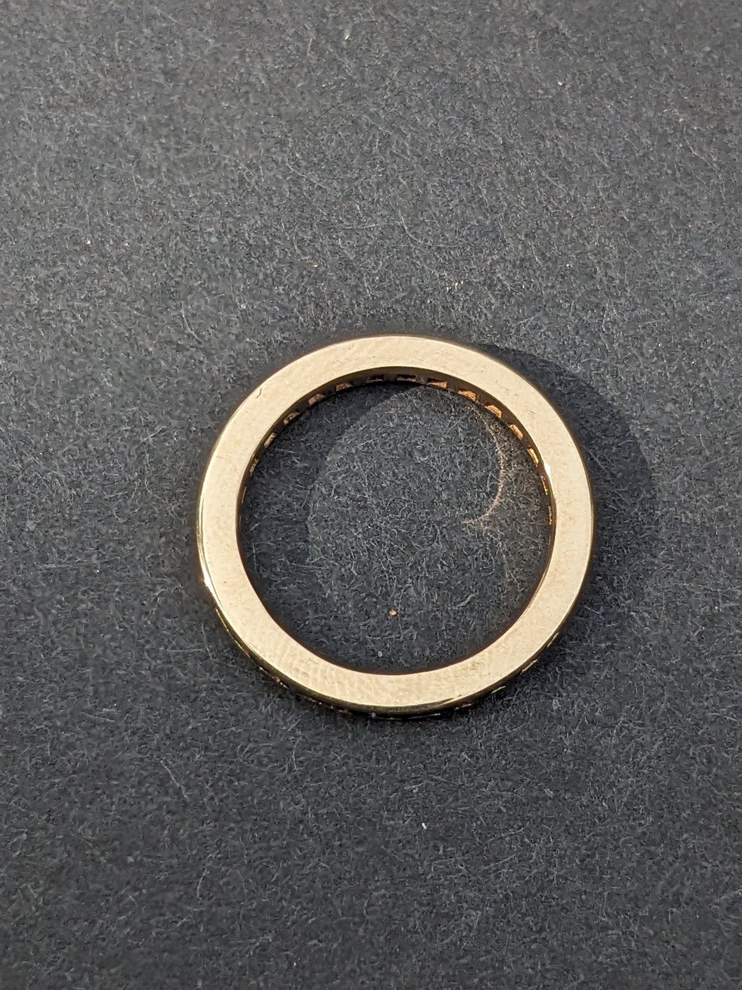 14K Sapphire Eternity Band