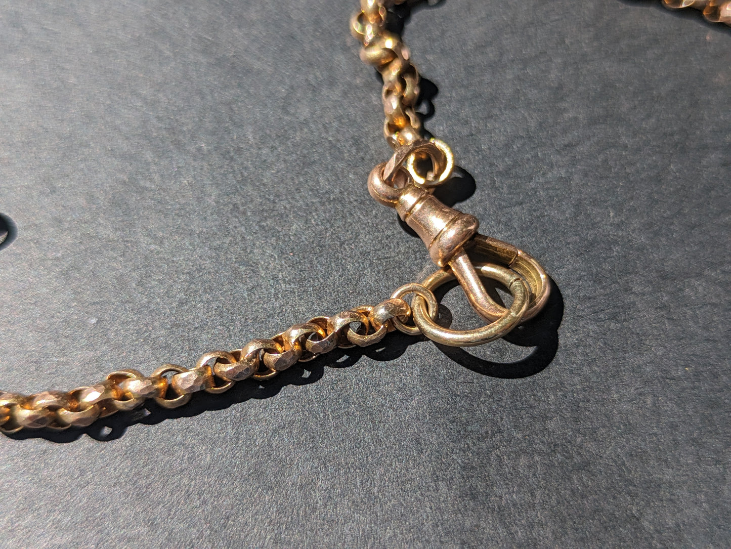 English Faceted Belcher Chain