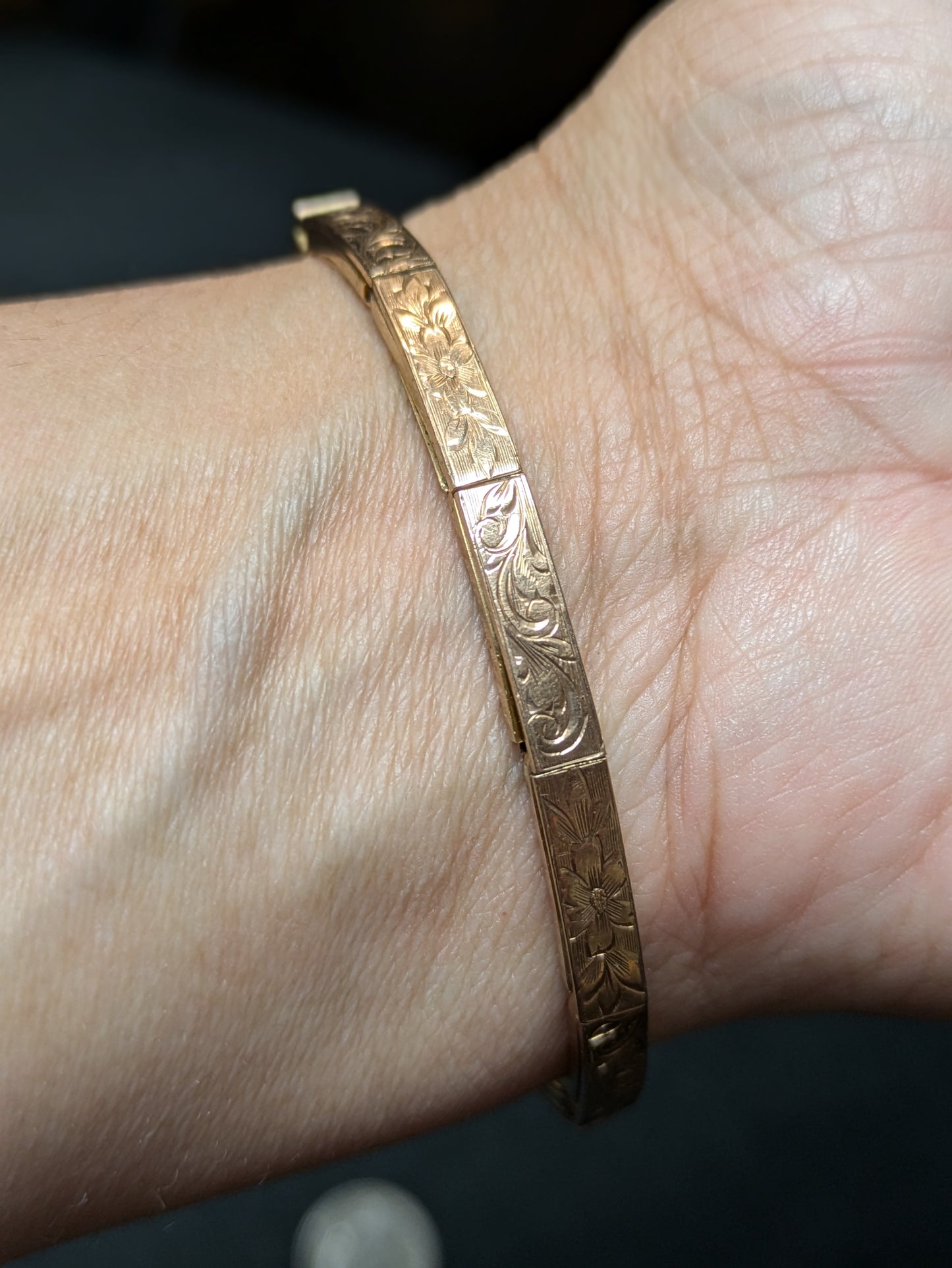 "American Beauty" Patented Stretch Bracelet 10k