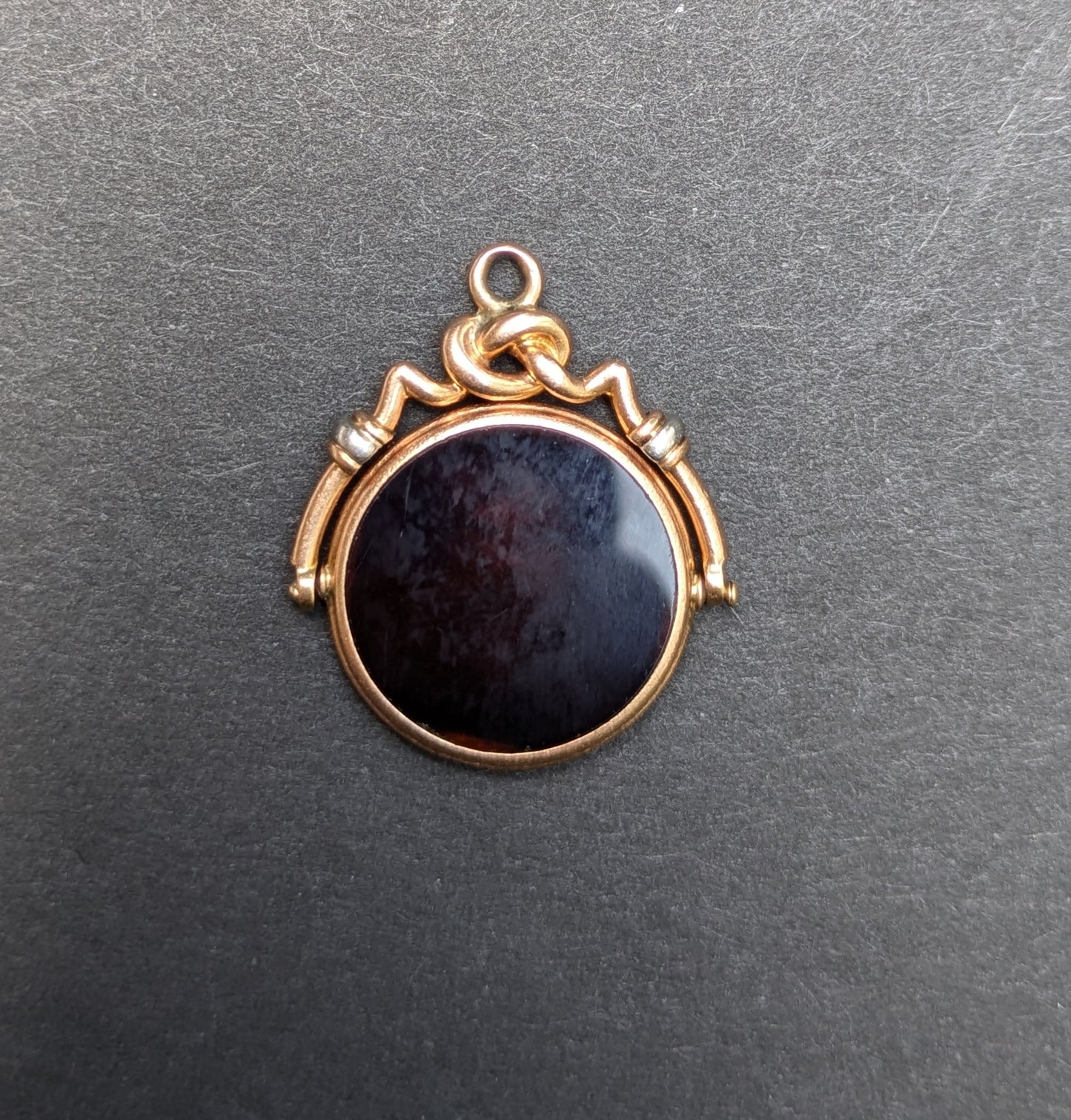 14k Intaglio of Hermes in Spinner Fob