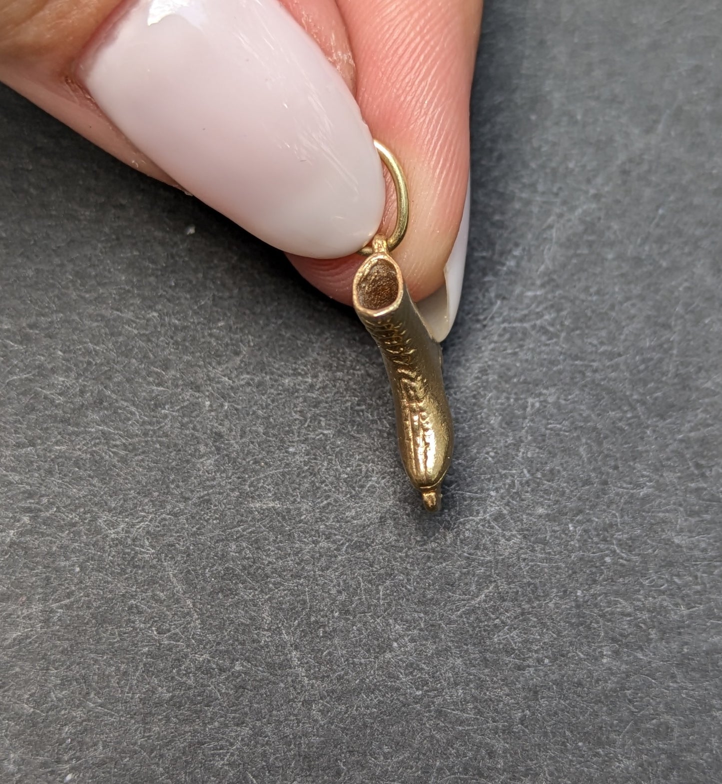 14kt Ice Skate Charm 1950's