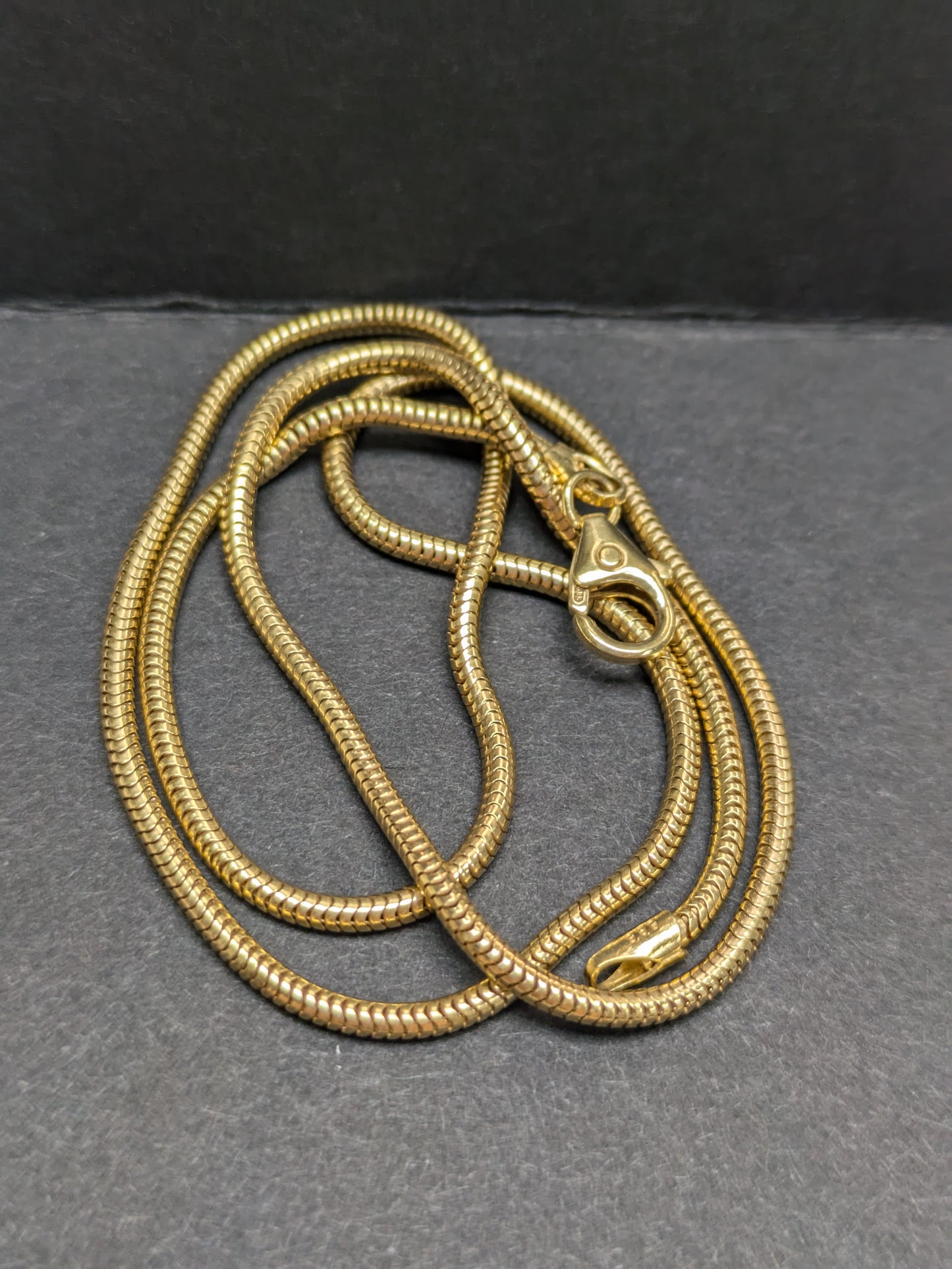 14k Vintage German Snake Chain