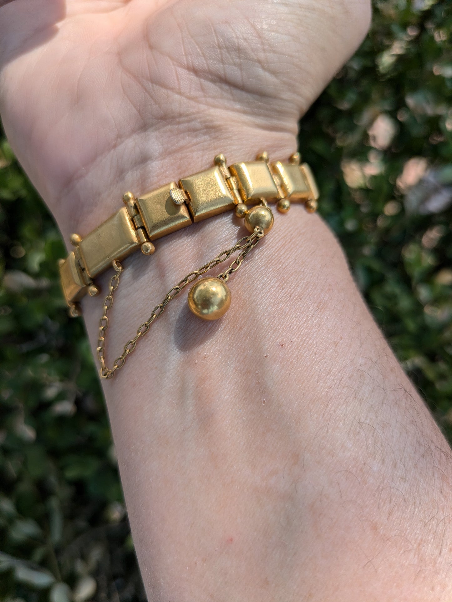 Pair of Etruscan Revival 15k Bracelets with Turquoise Details