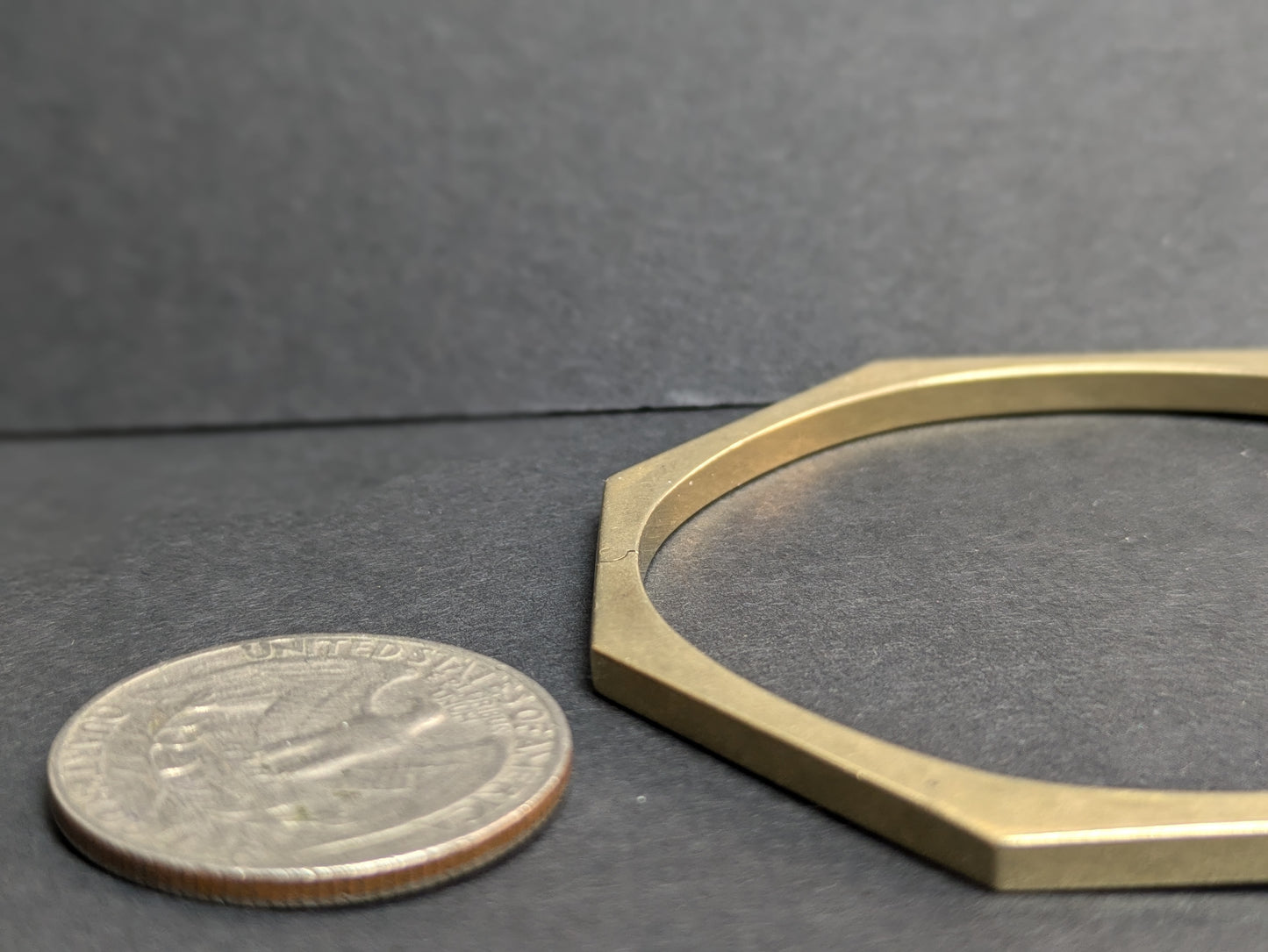 14k Yellow Gold Hinged Bangle Bracelet