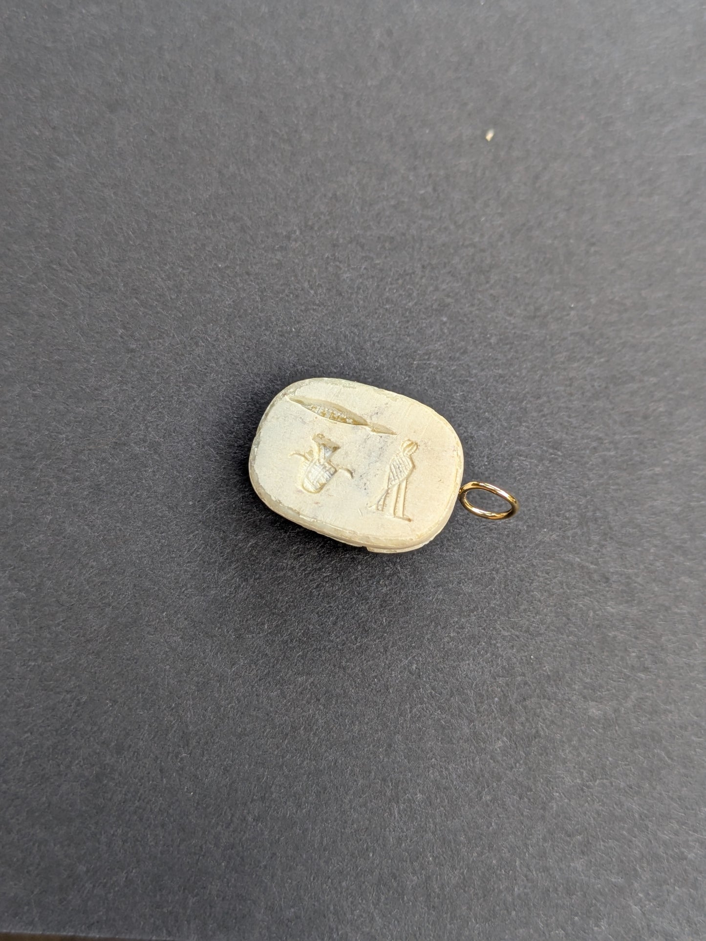 14k Scarab Pendant