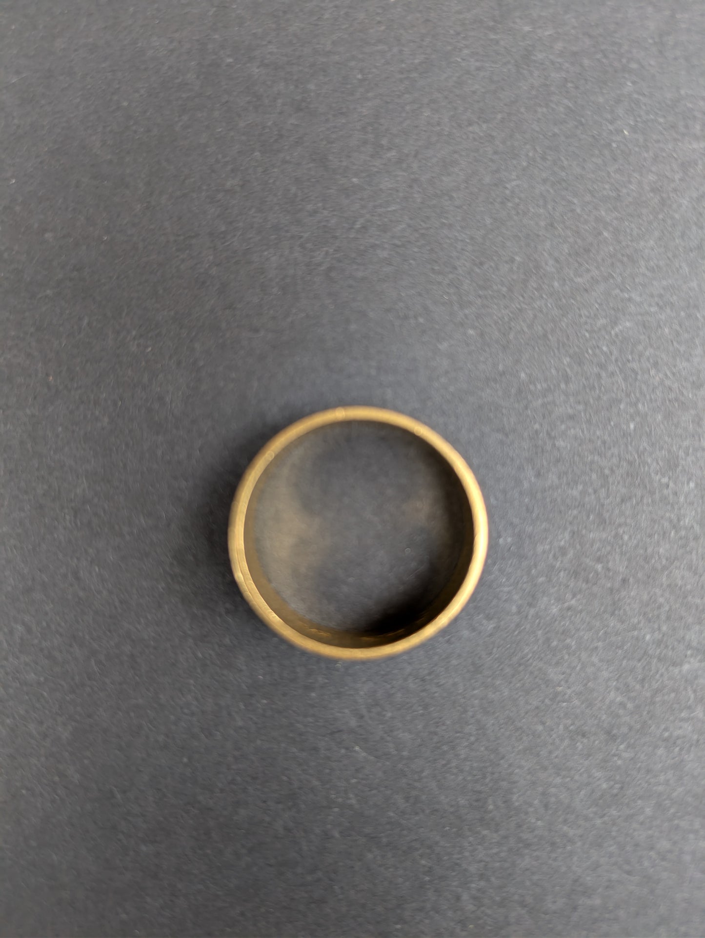 Mr Robinson 18k English Mourning Band with White and Black Enamel 1806