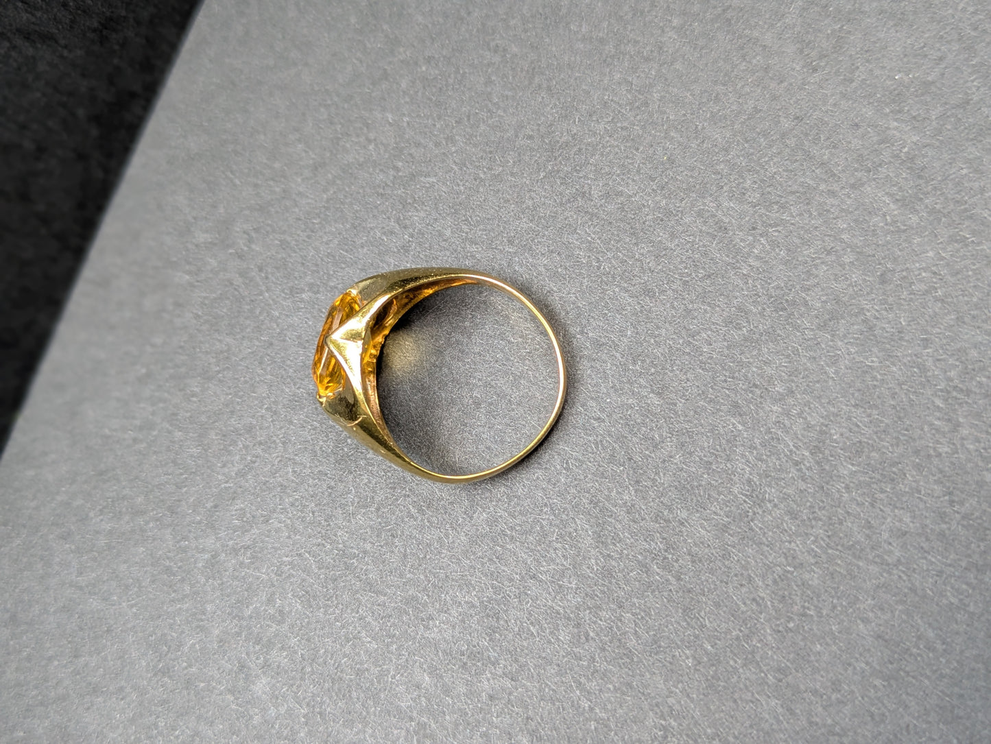 8k German Citrine Ring