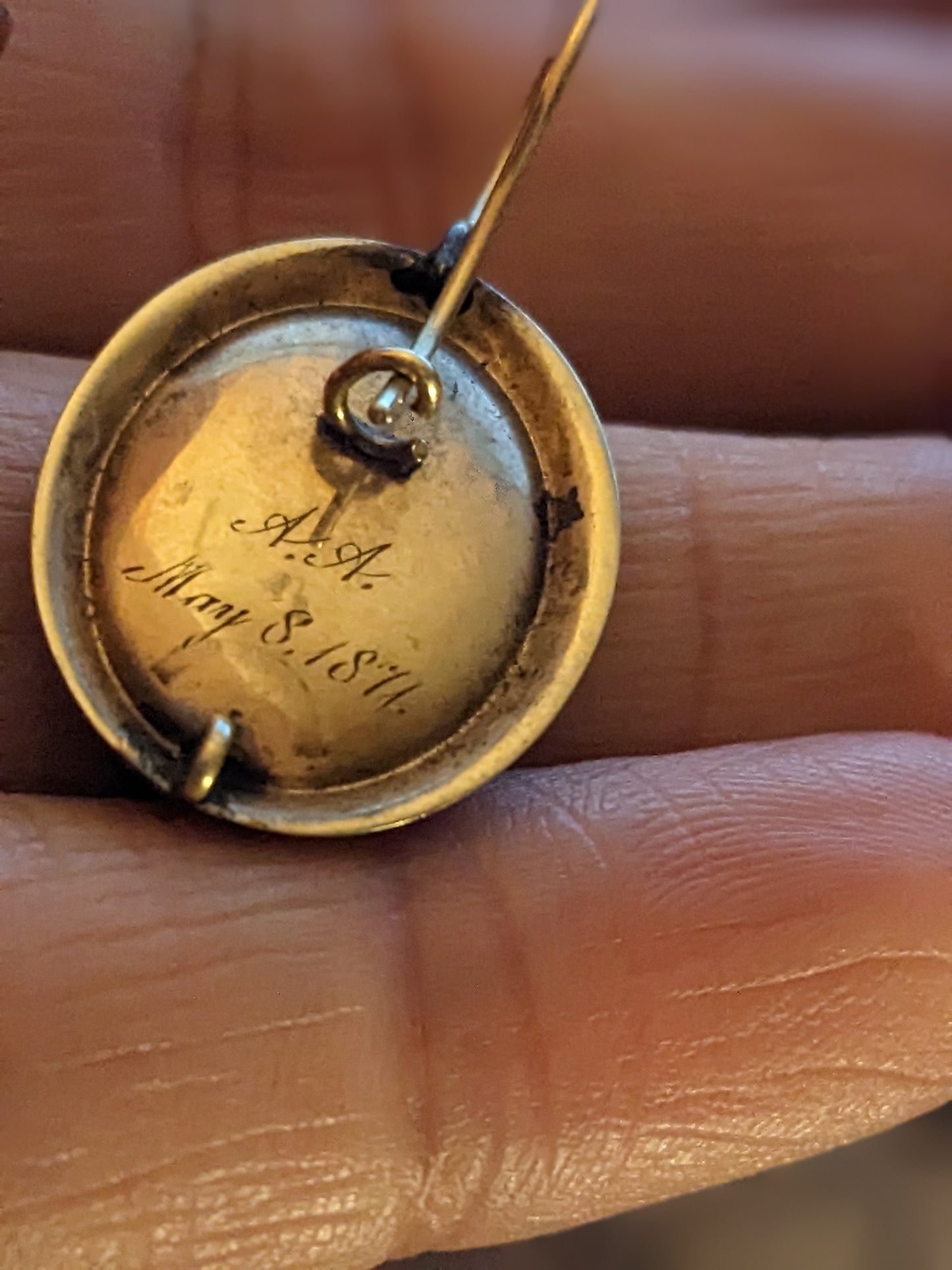 Mourning Earrings 1871