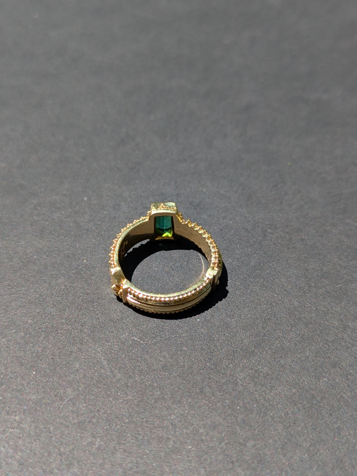18kt Tourmaline Ring
