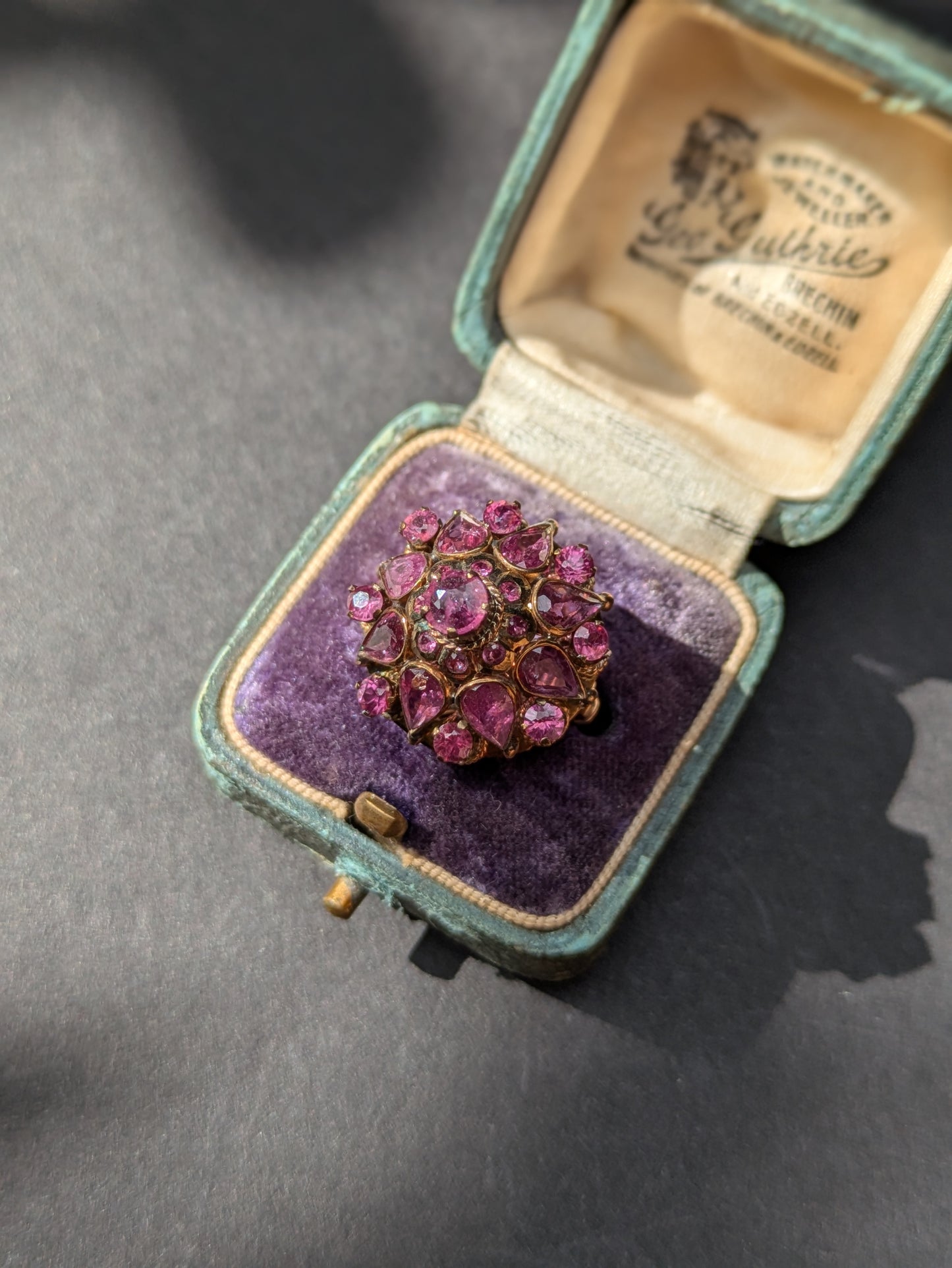 14kt Ruby Harem Ring 1950's