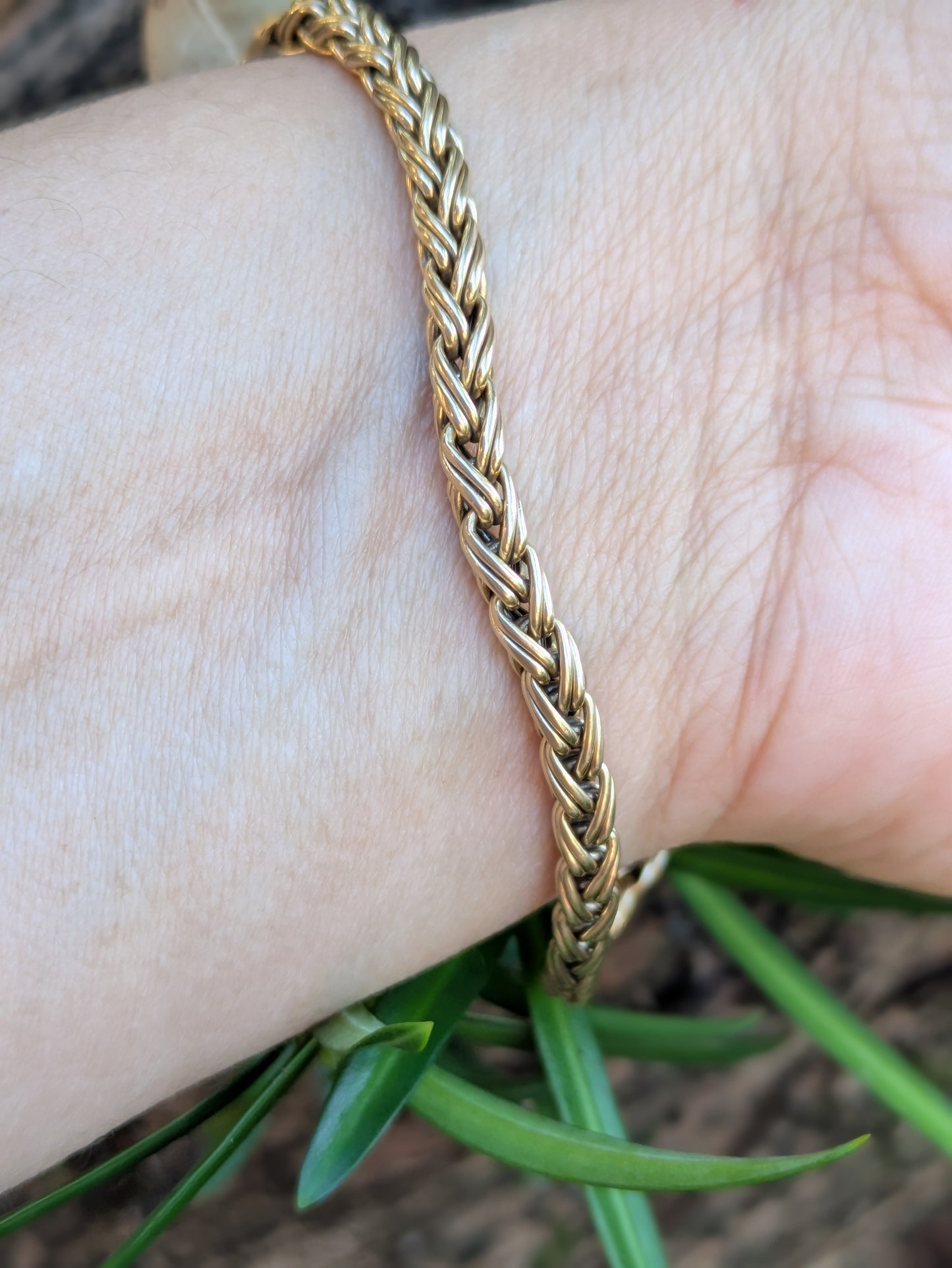 14k Tiffany + Co Woven Bracelet