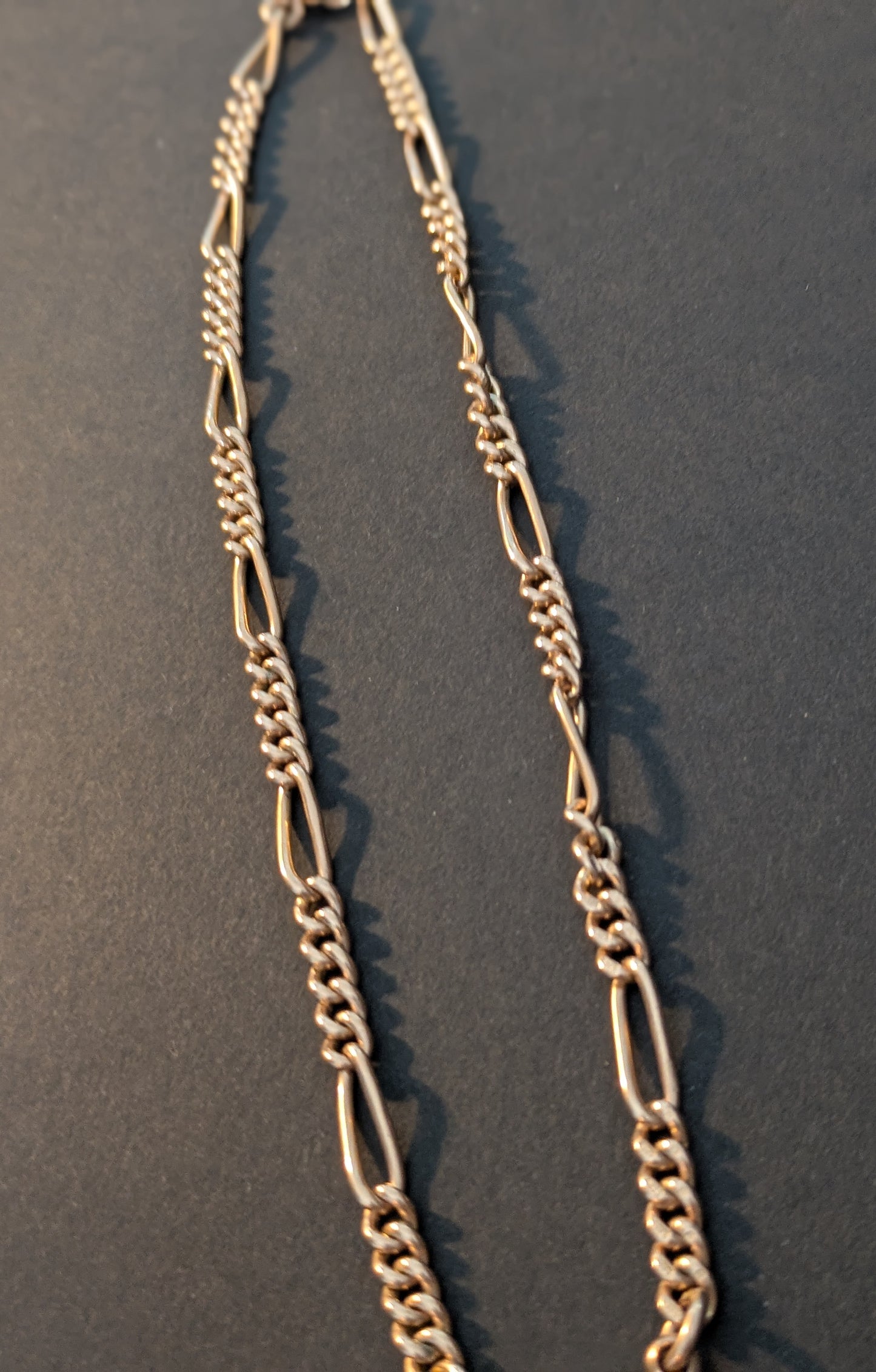 Rose Gold English Watch Chain 9kt