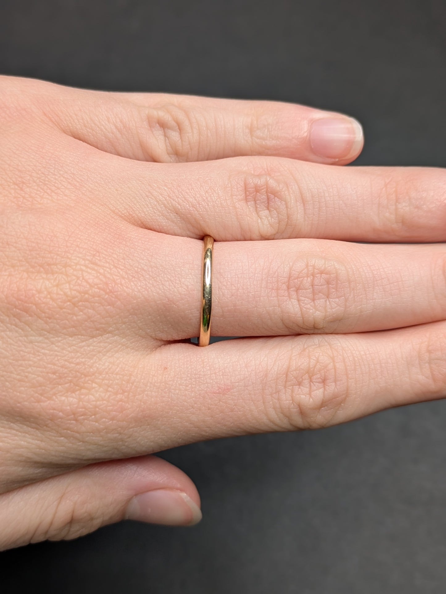 14kt Vintage Wedding Band