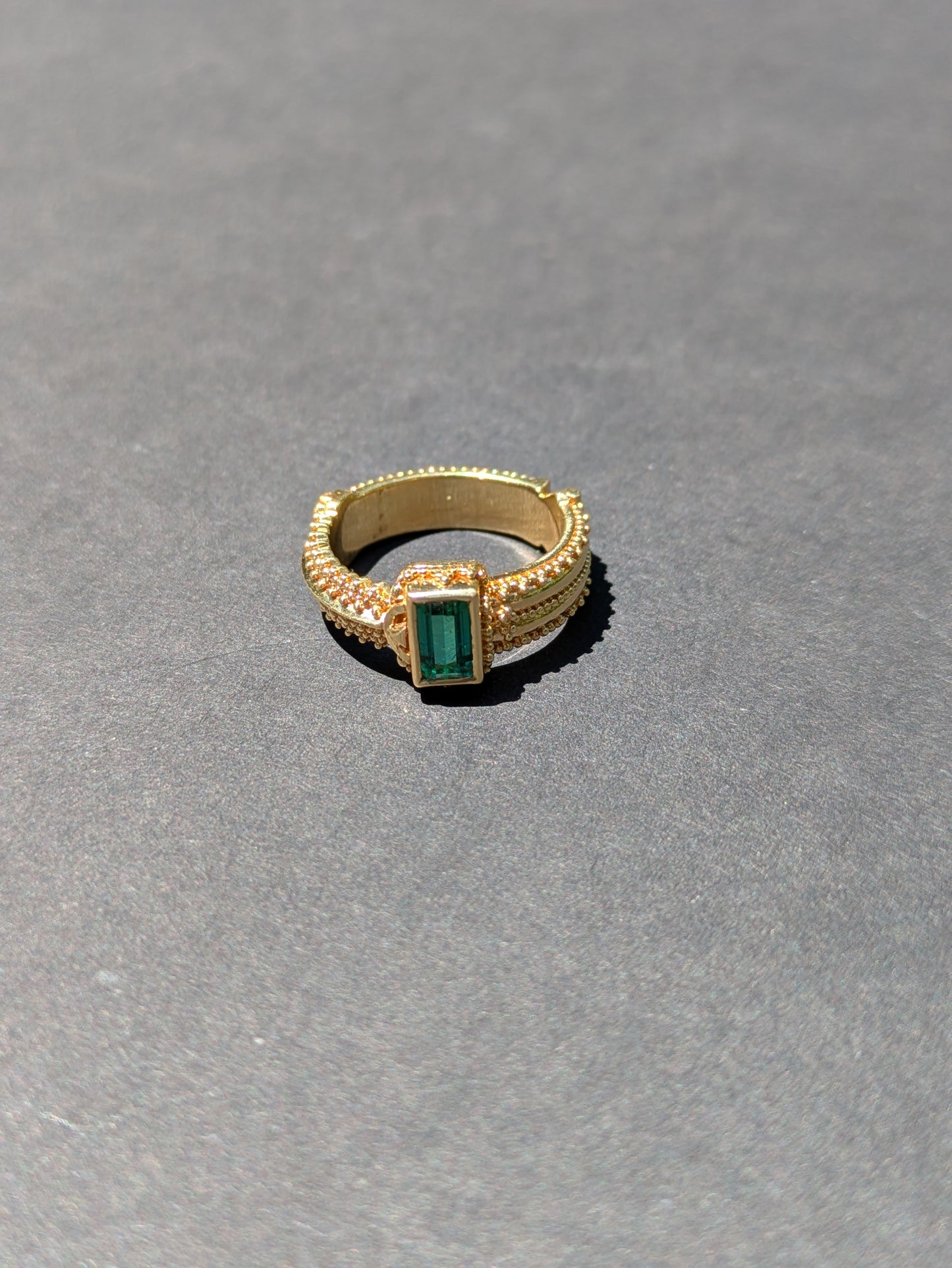 18kt Tourmaline Ring
