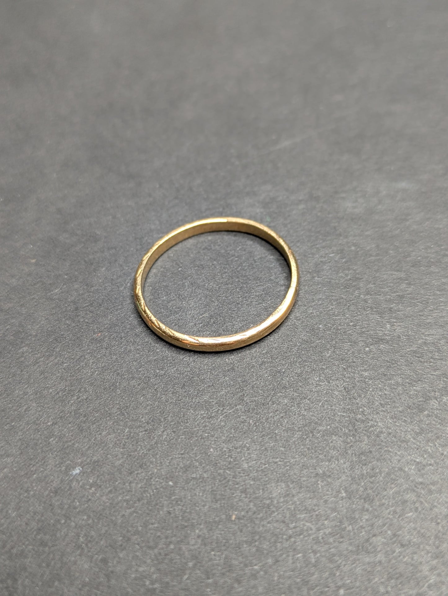 14kt Vintage Wedding Band