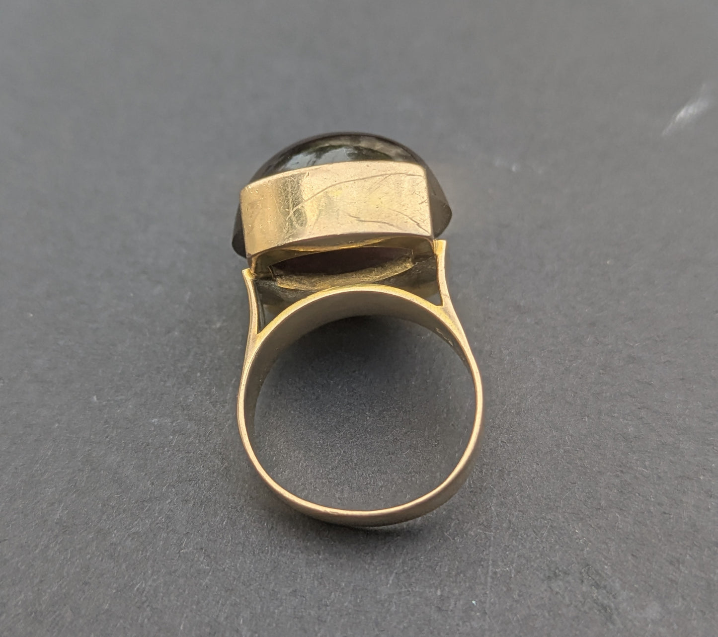 1960's Black Jade Ring