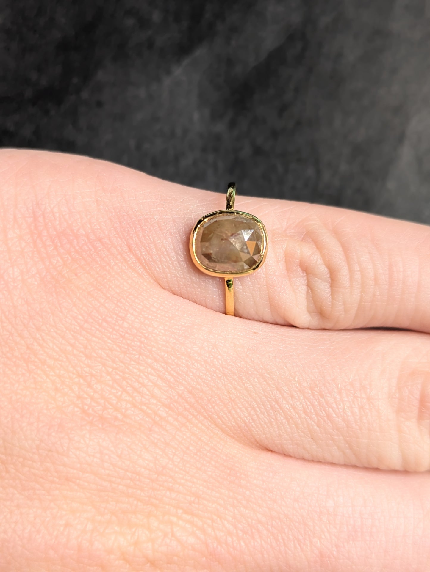 14k Natural Diamond Ring