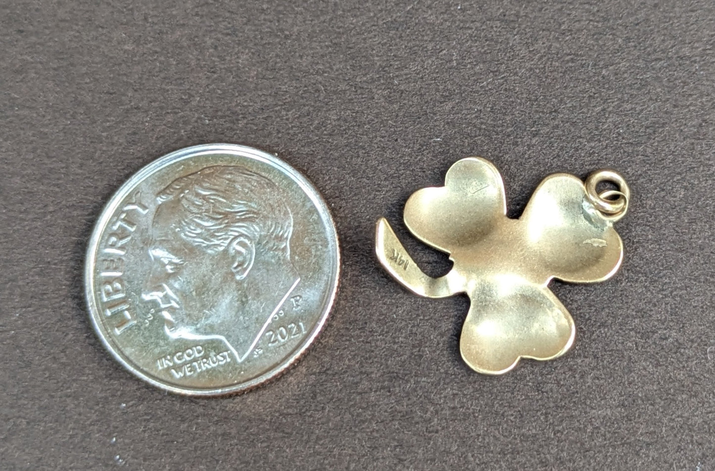 14kt 1941 American Clover "Peg"