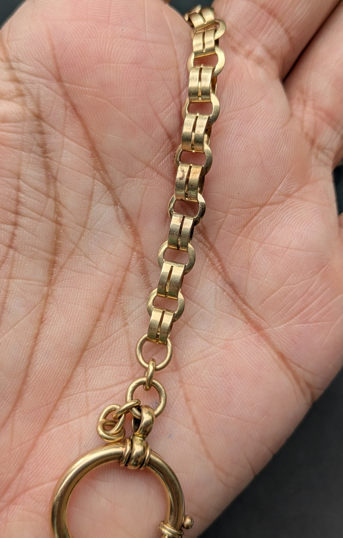 14kt German Watch Chain