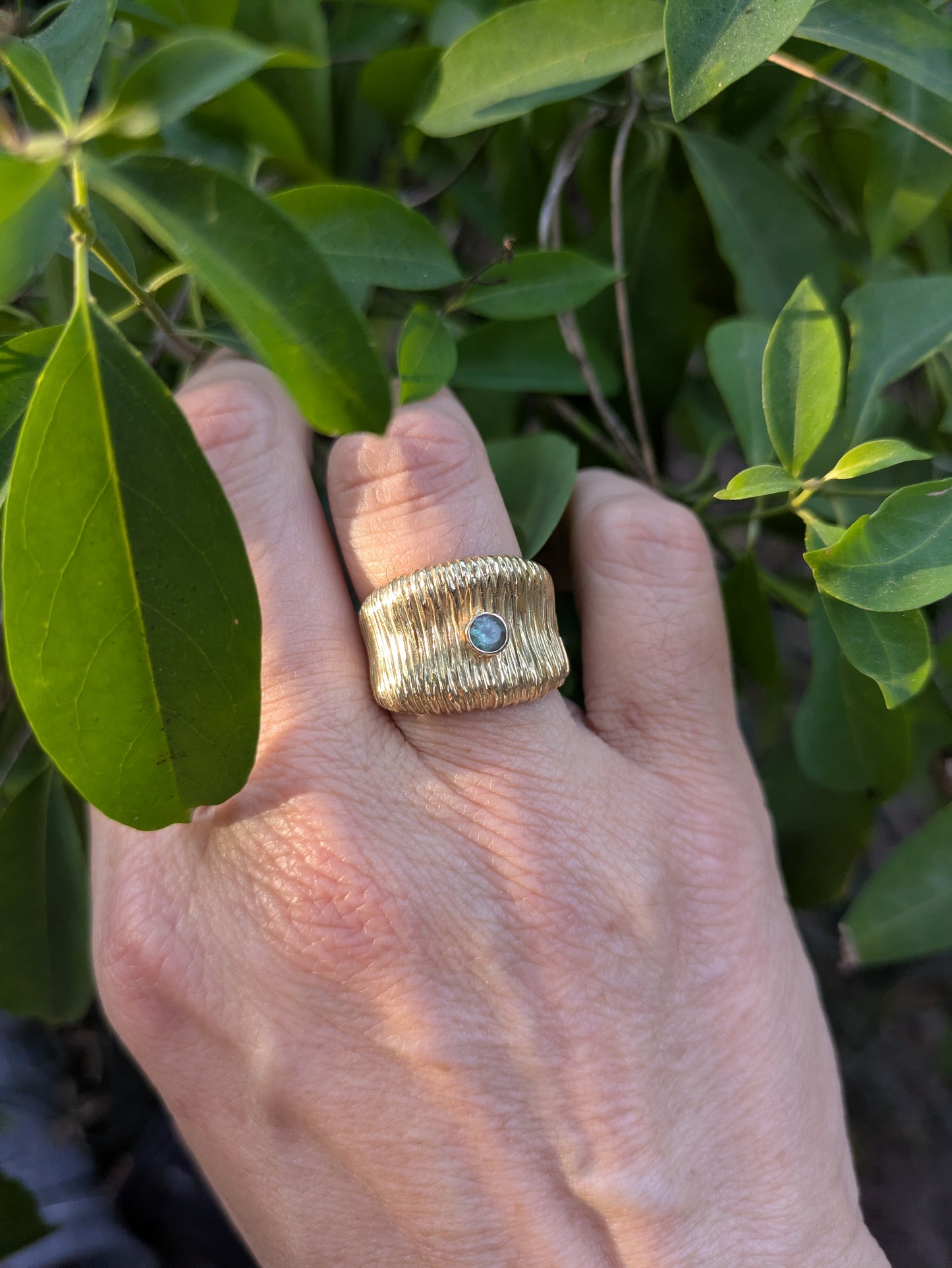 14k Natural Alexandrite Ring 1970's