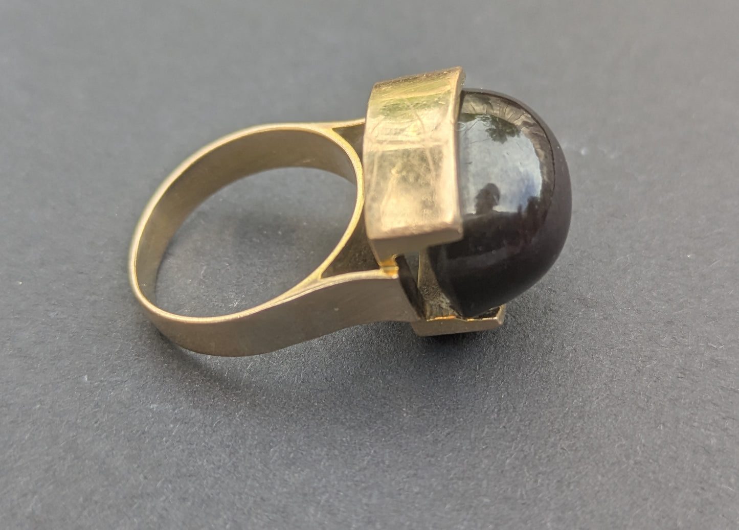 1960's Black Jade Ring