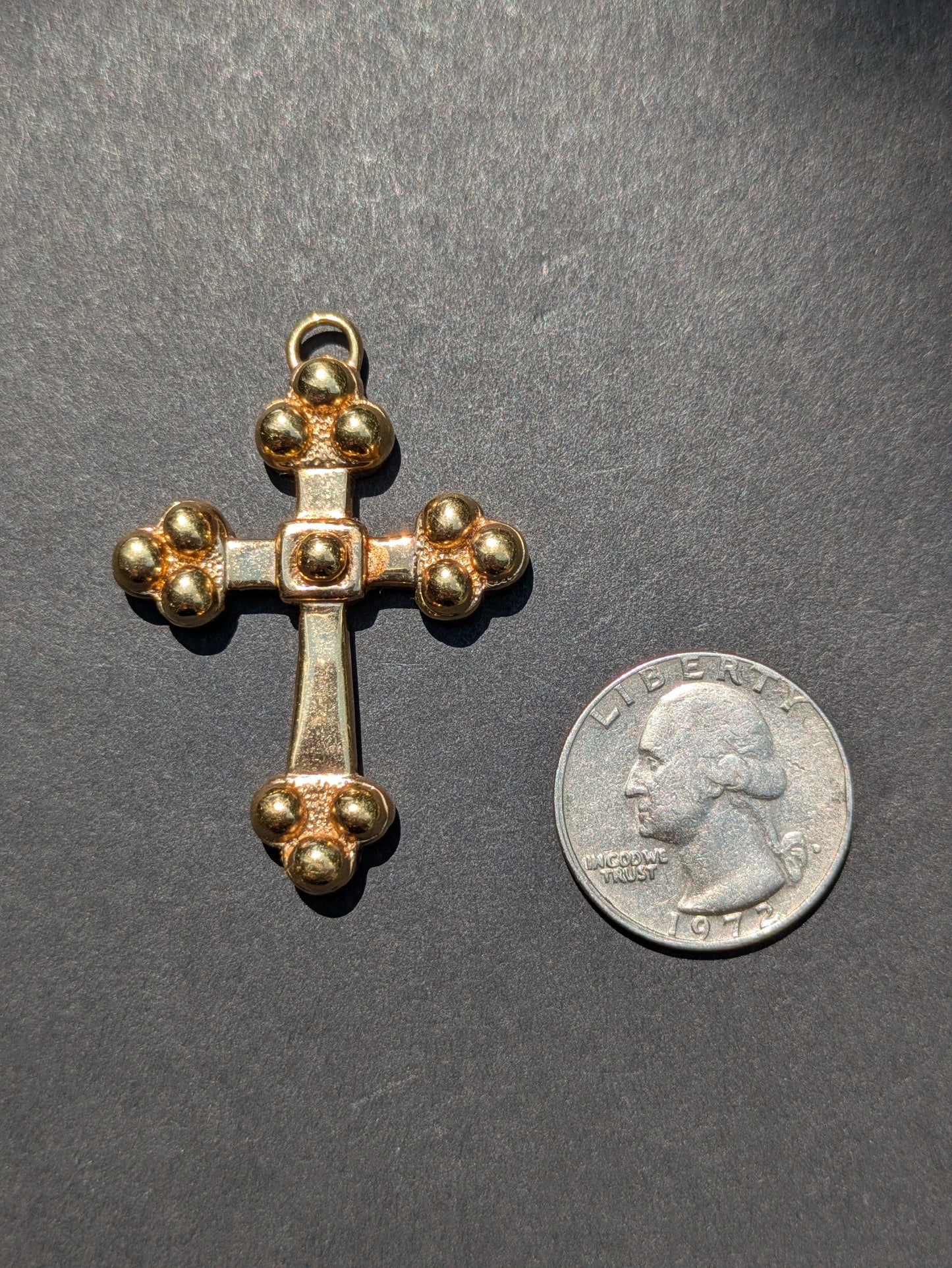 18kt Italian Cross
