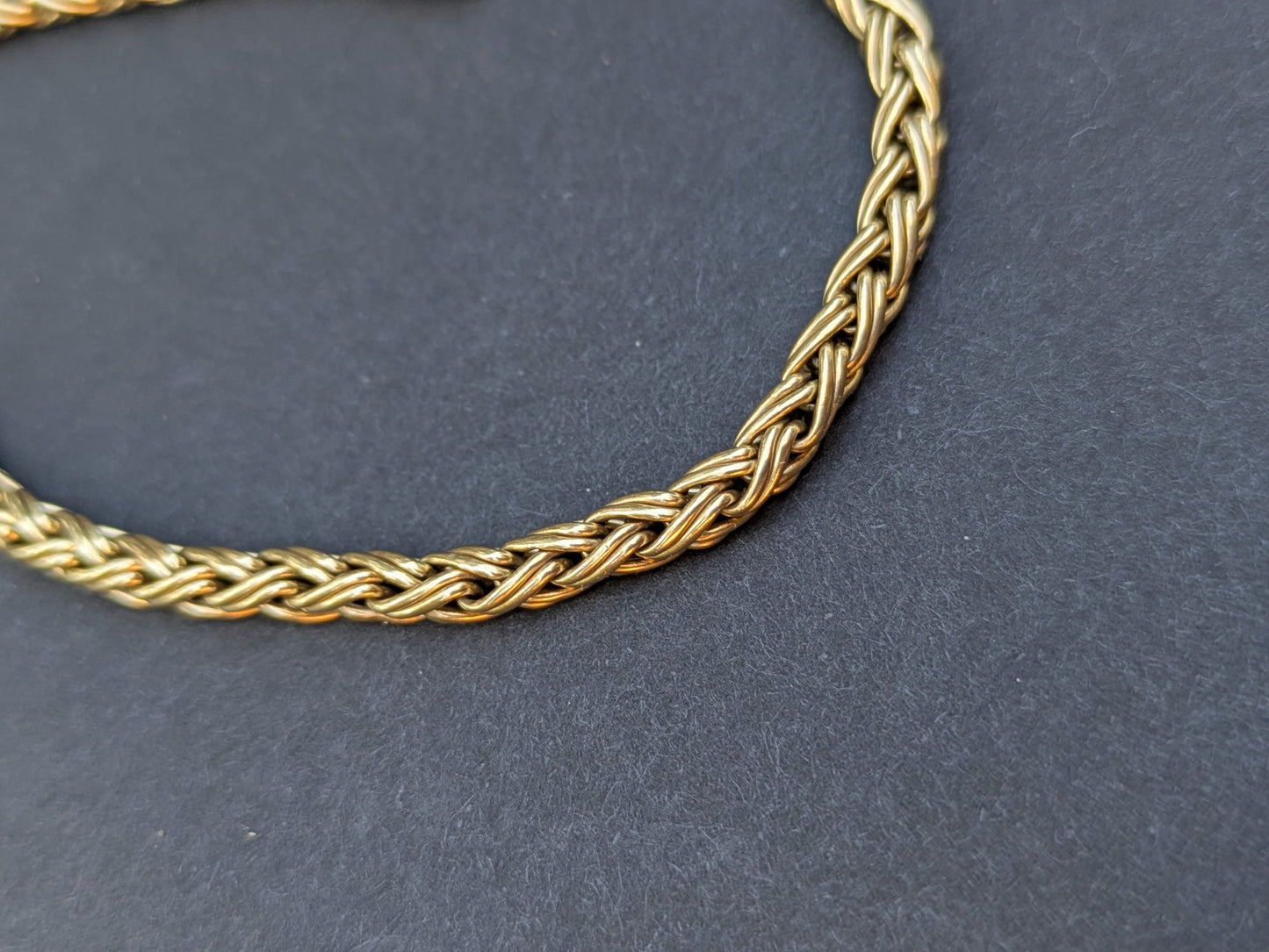 14k Tiffany + Co Woven Bracelet