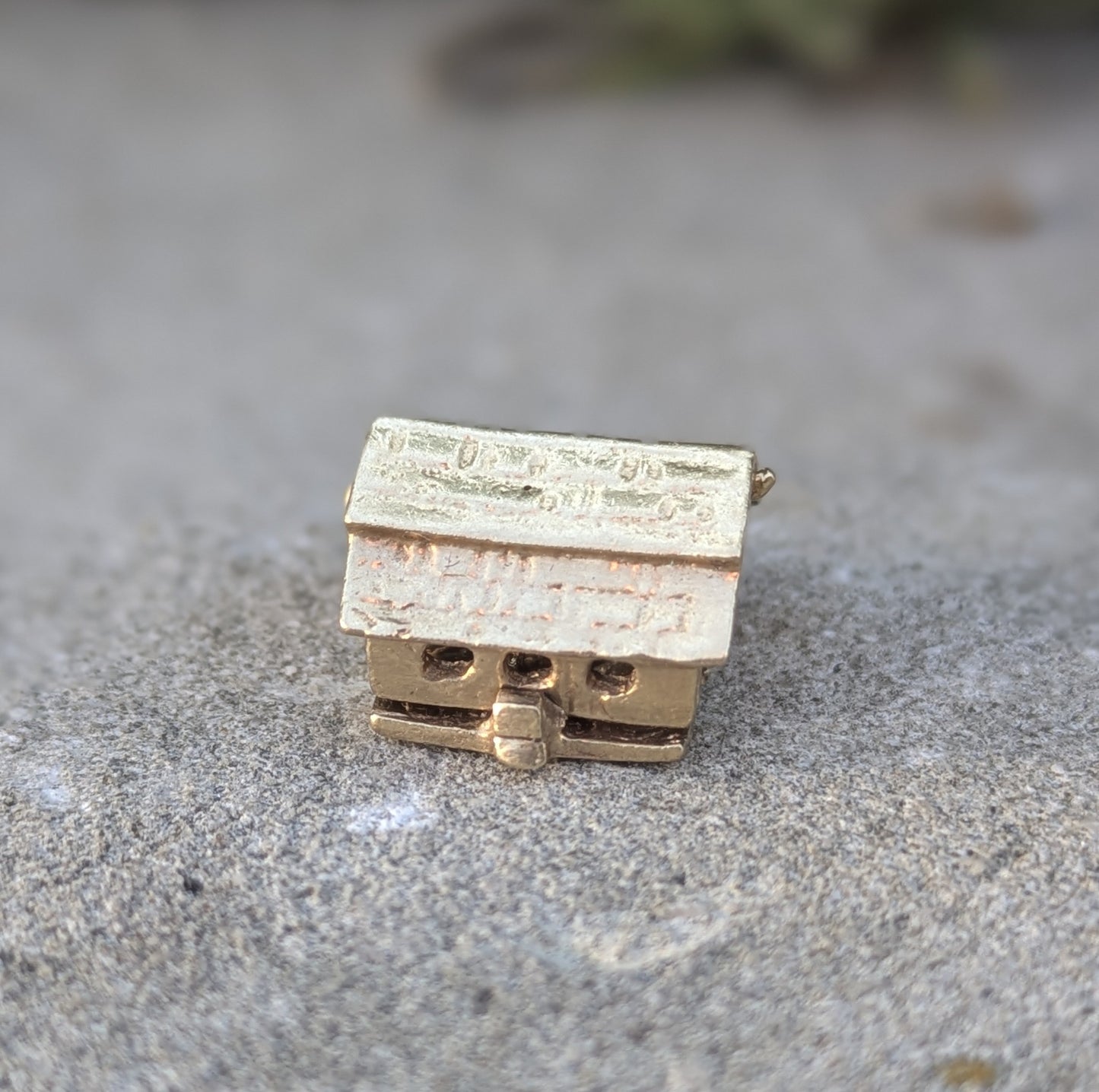 14k Farmer's Daughter Moveable Charm with Milk Maid Inside