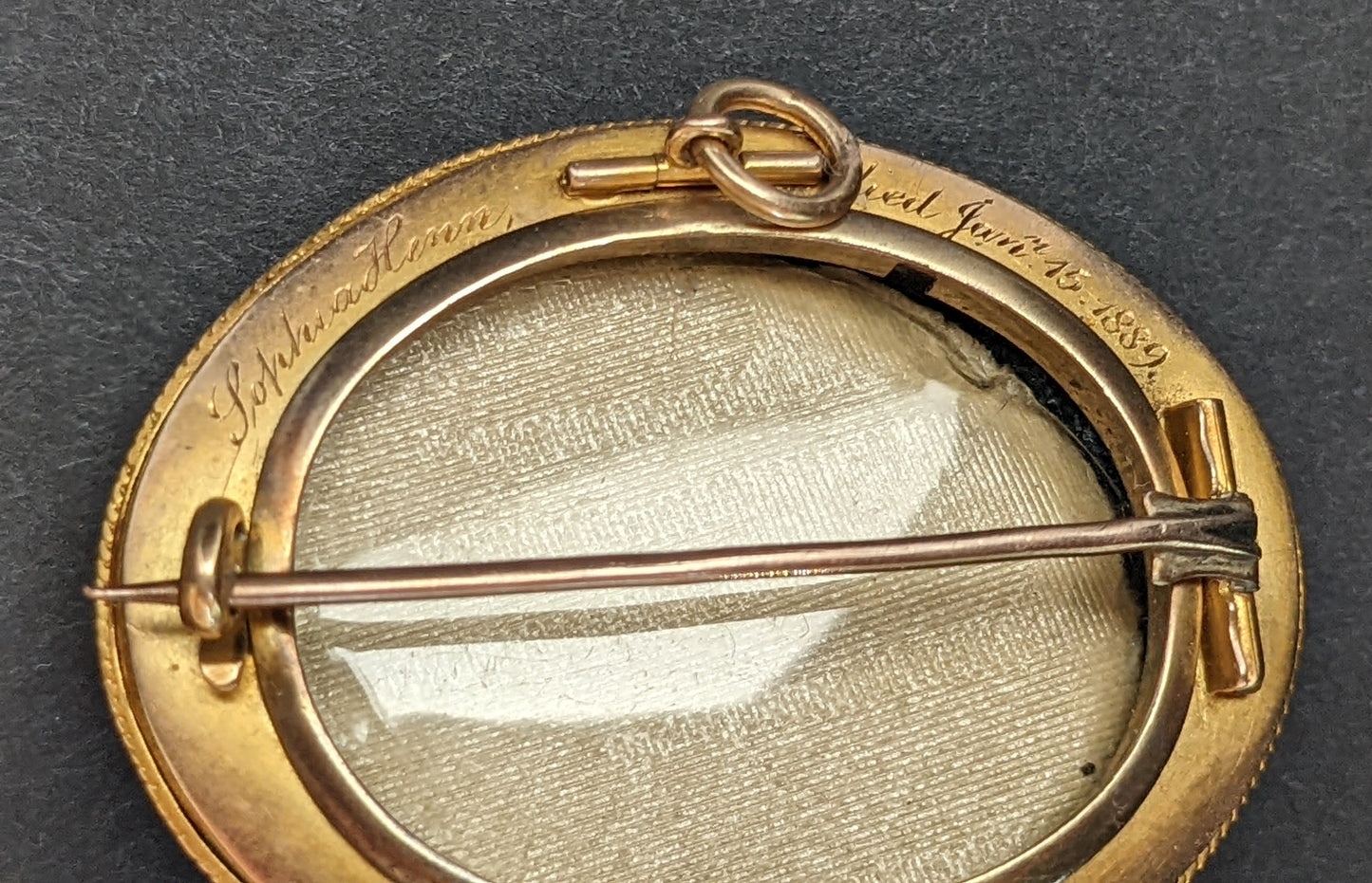 American Sophia Henn 1889 brooch and pendant