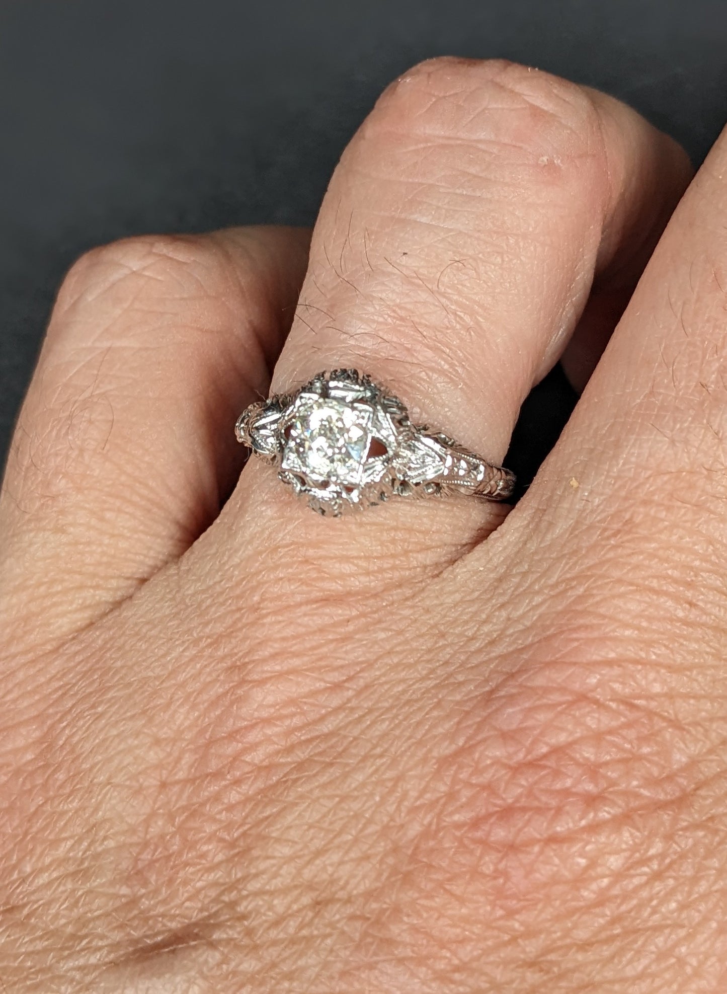 Edwardian diamond ring