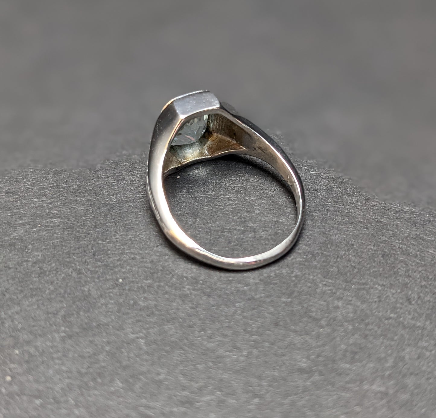 Art Deco Aquamarine Ring