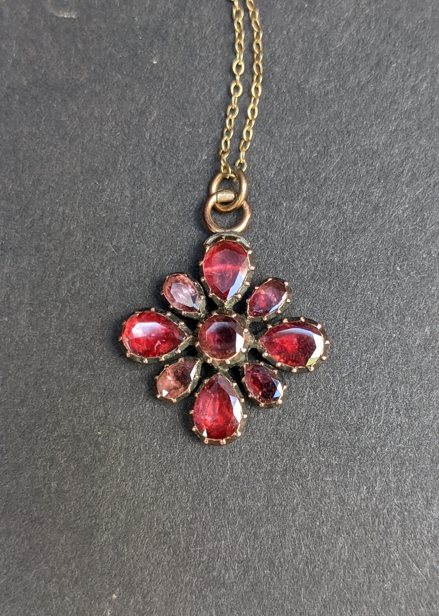 Georgian Garnet Cross