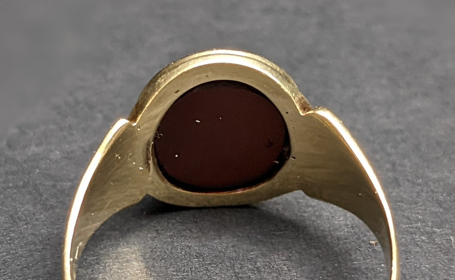 1919 carnelian ring - men's 14k