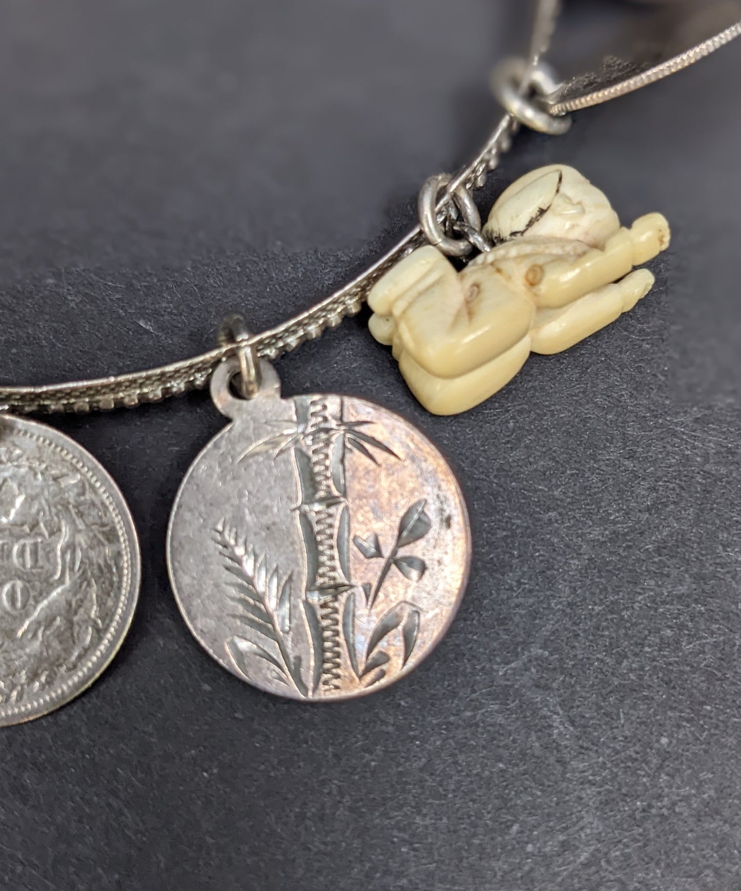 Bangle Bracelet Filled with Love Tokens