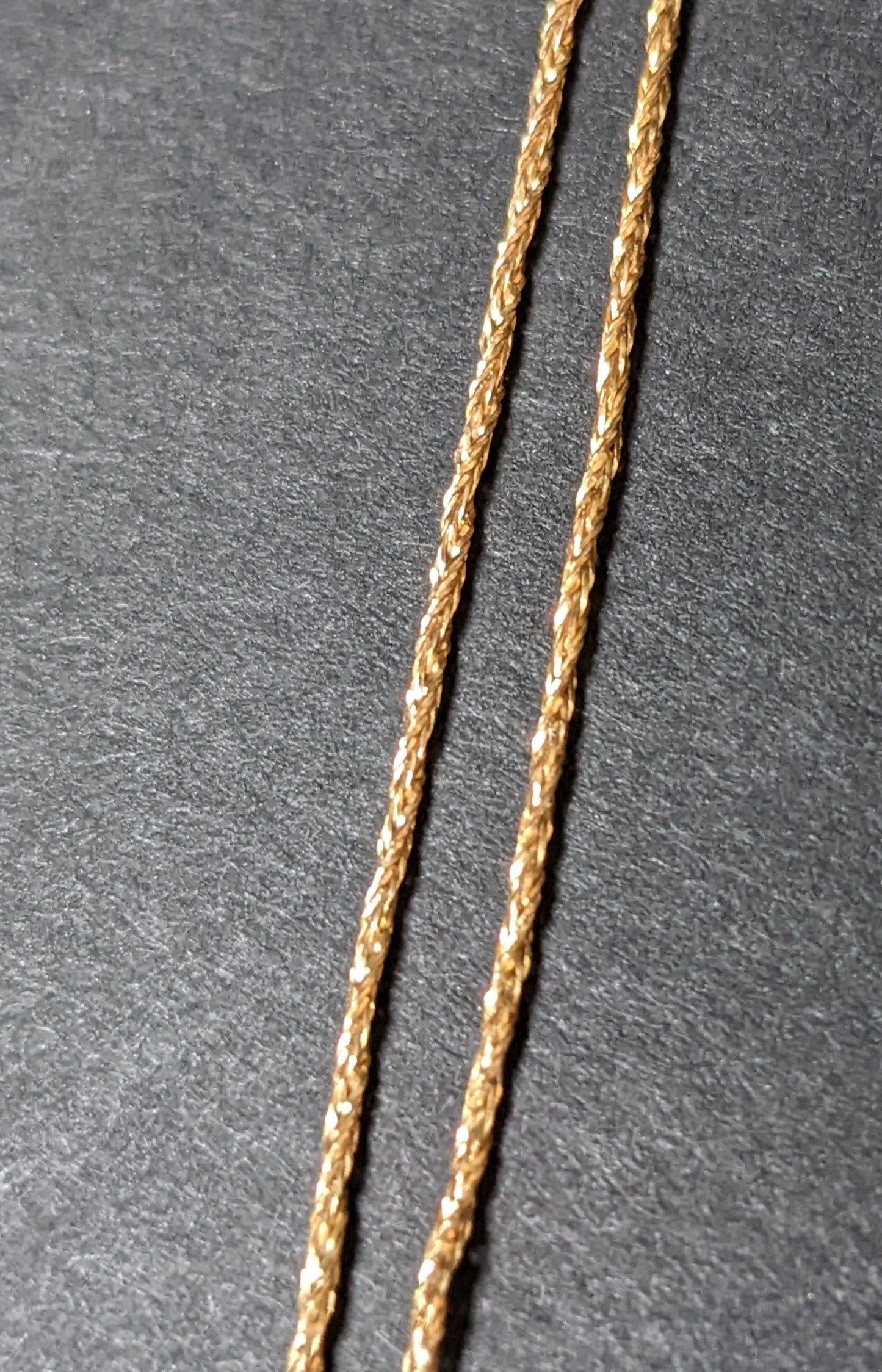 14kt Victorian micro mosaic necklace