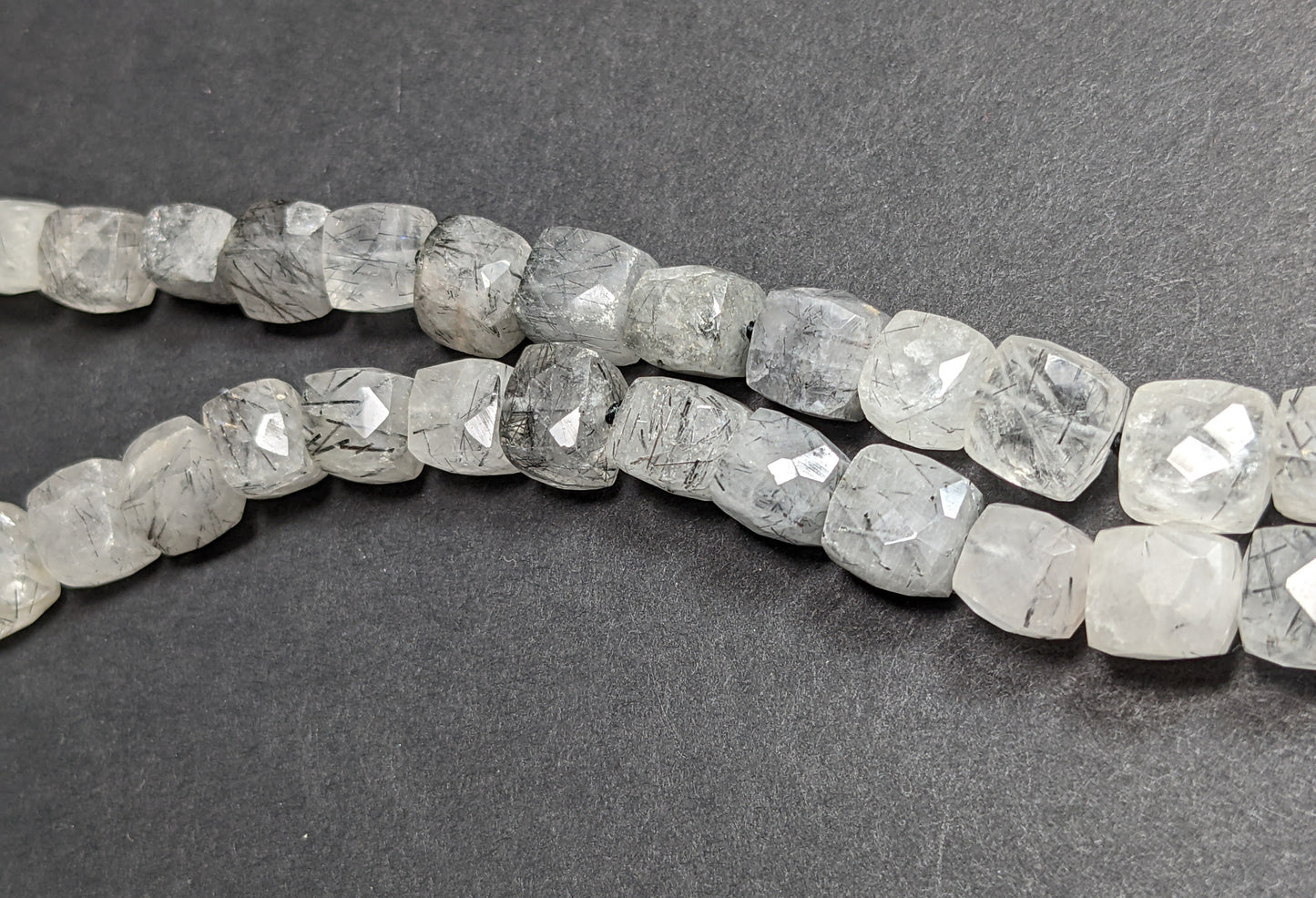 Labradorite necklace with 1930's Essex crystal clasp
