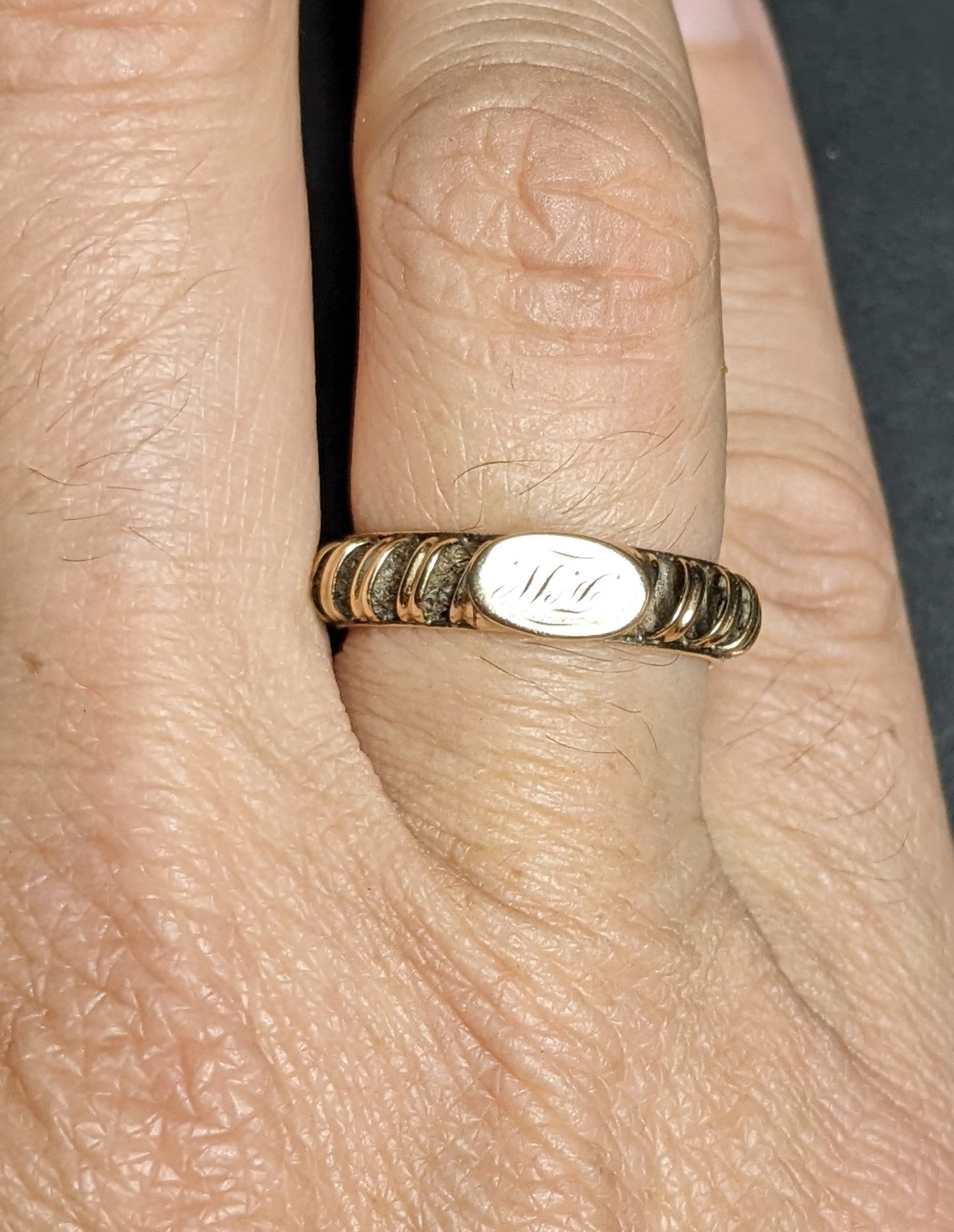 American mourning ring 1869