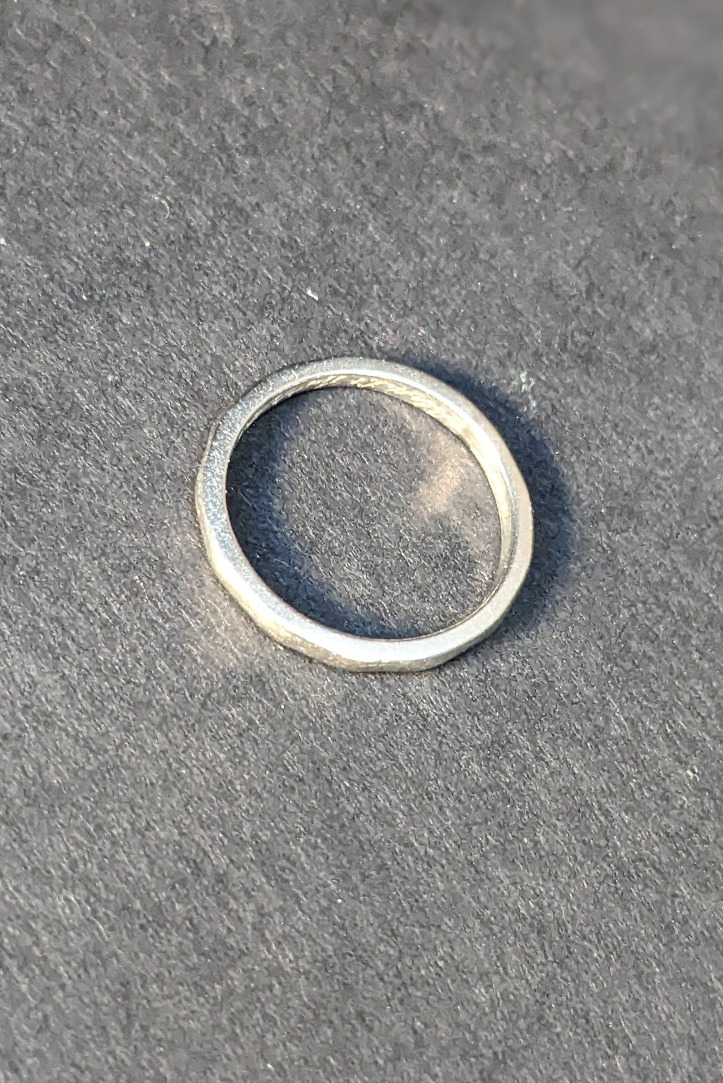 Beveled edge platinum band (8)