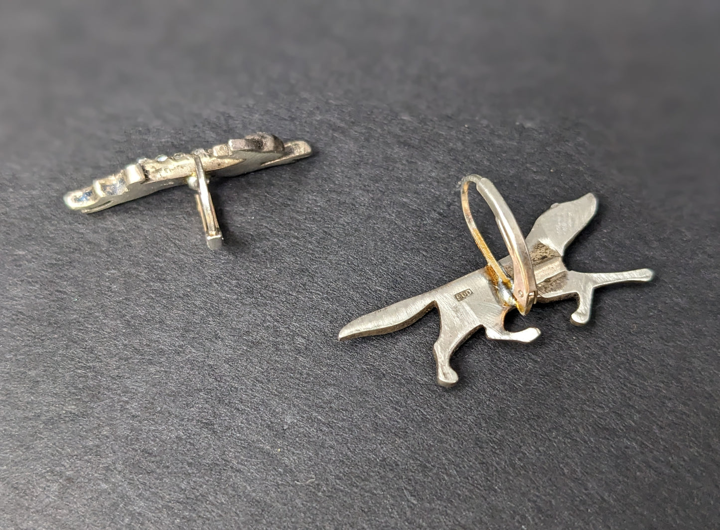 English sterling paste hunting dog & rabbit