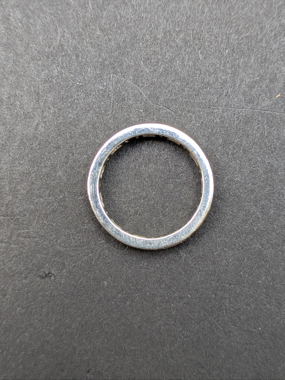 Platinum Edwardian Diamond Band