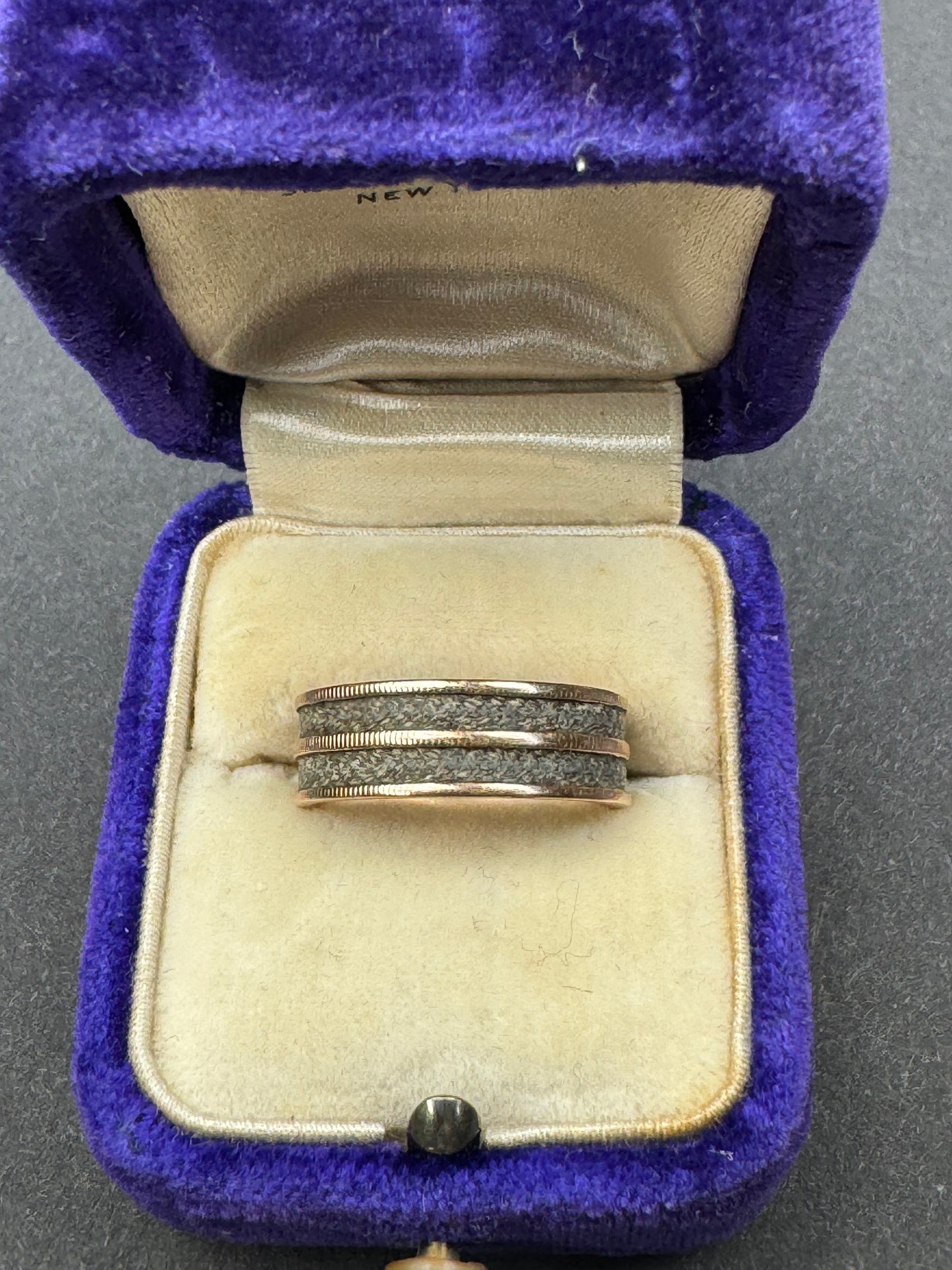 1885 Mourning Band Ring