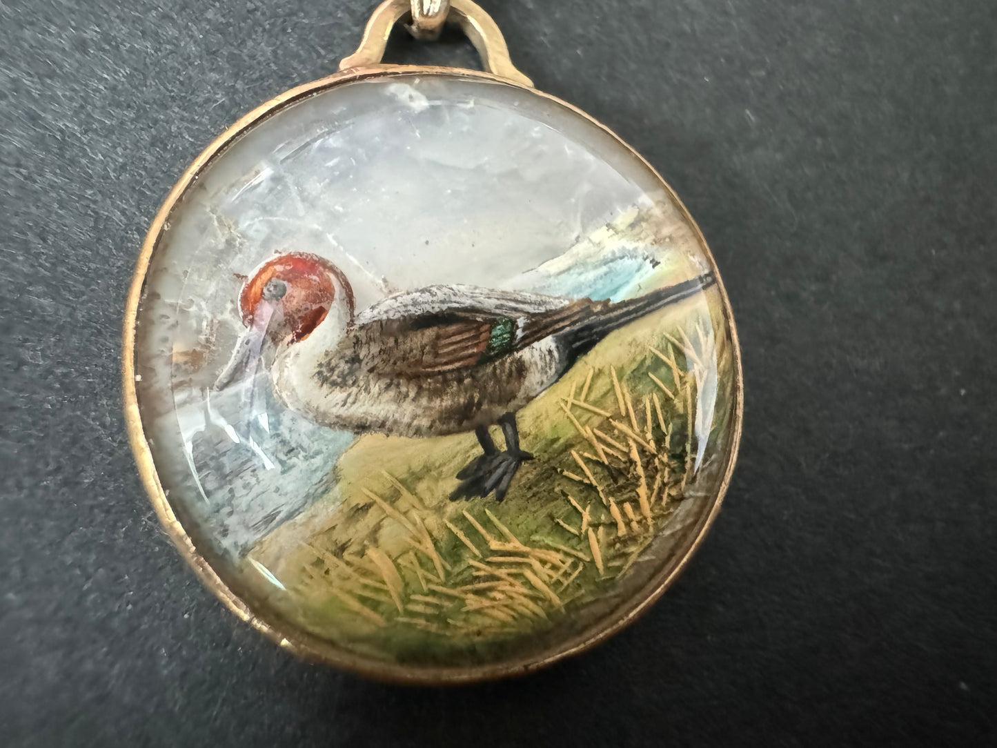 Duck Essex Crystal Pendant